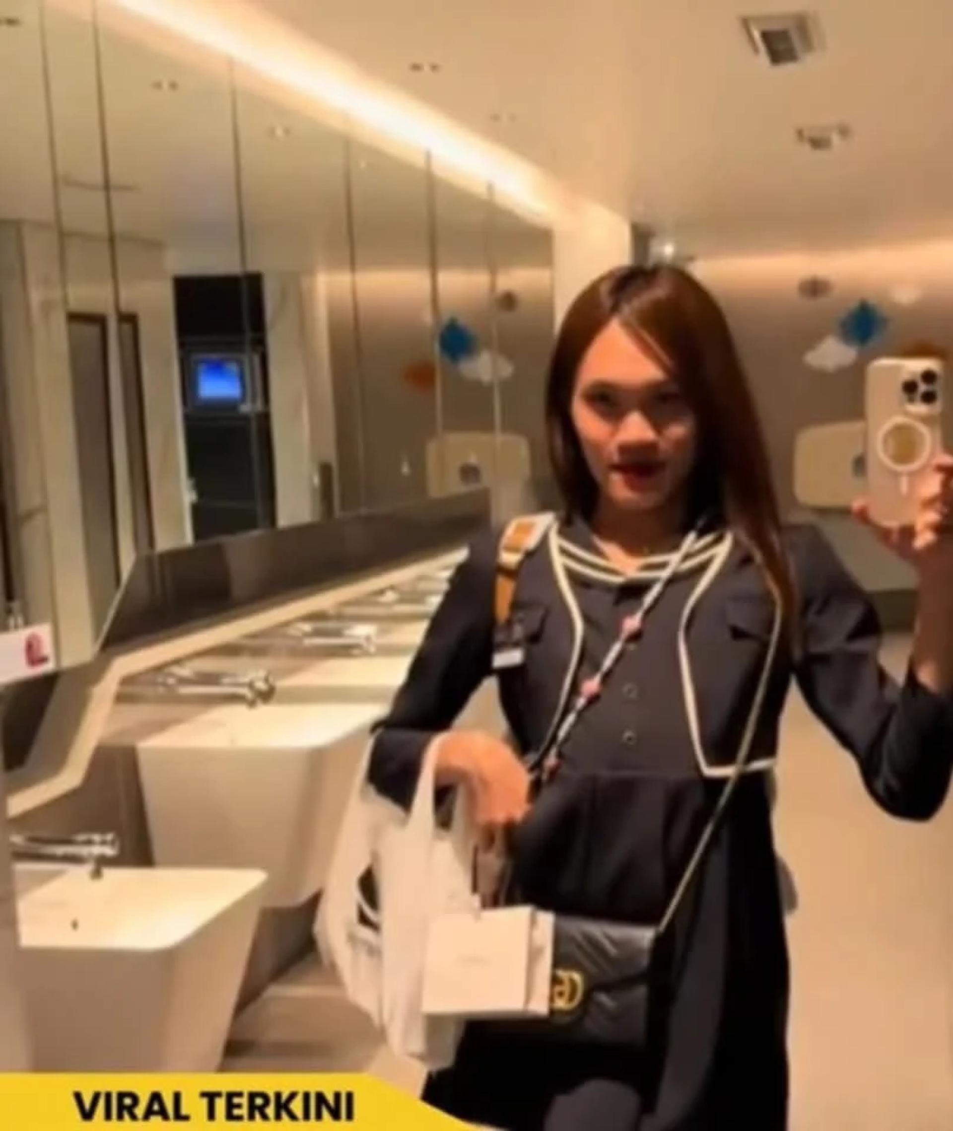 白蒽称，他当时确认厕所内无人，才进入拍摄，而拍摄完后，马上离开厕所，时间非常短暂。