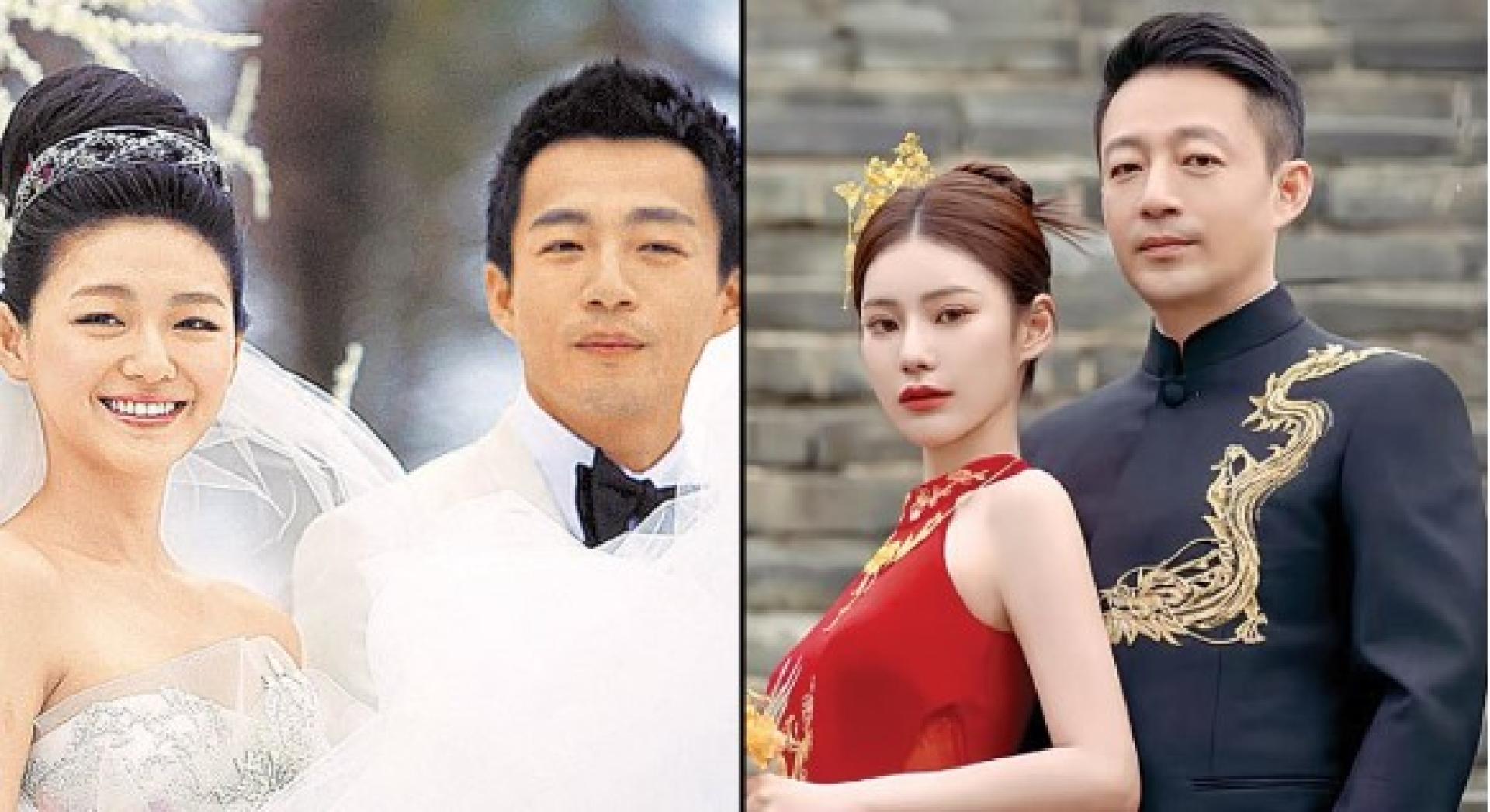 大S（左图）与Mandy婚礼（右图）有惊人巧合。