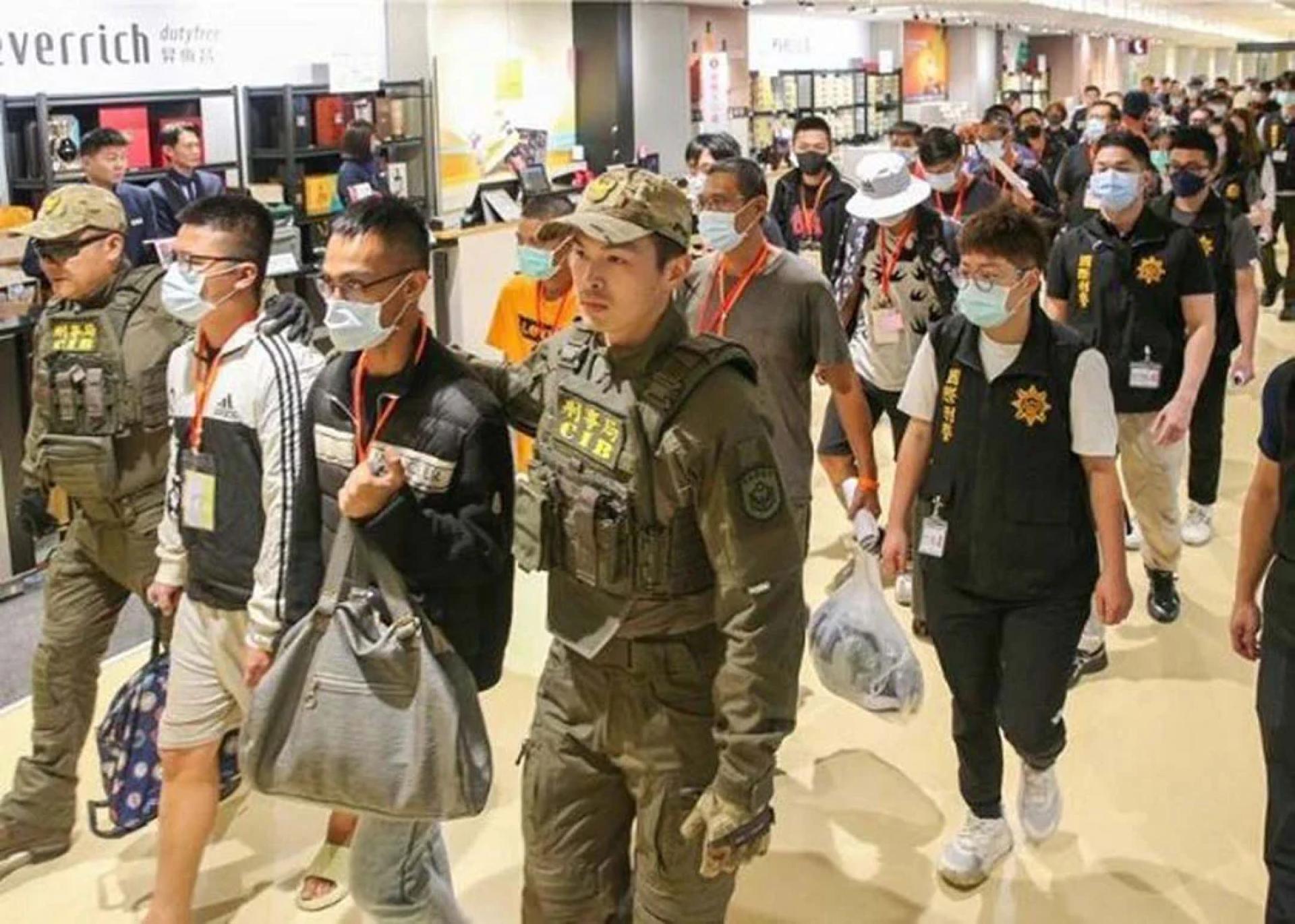 台湾刑事局早前协助受困者返台。