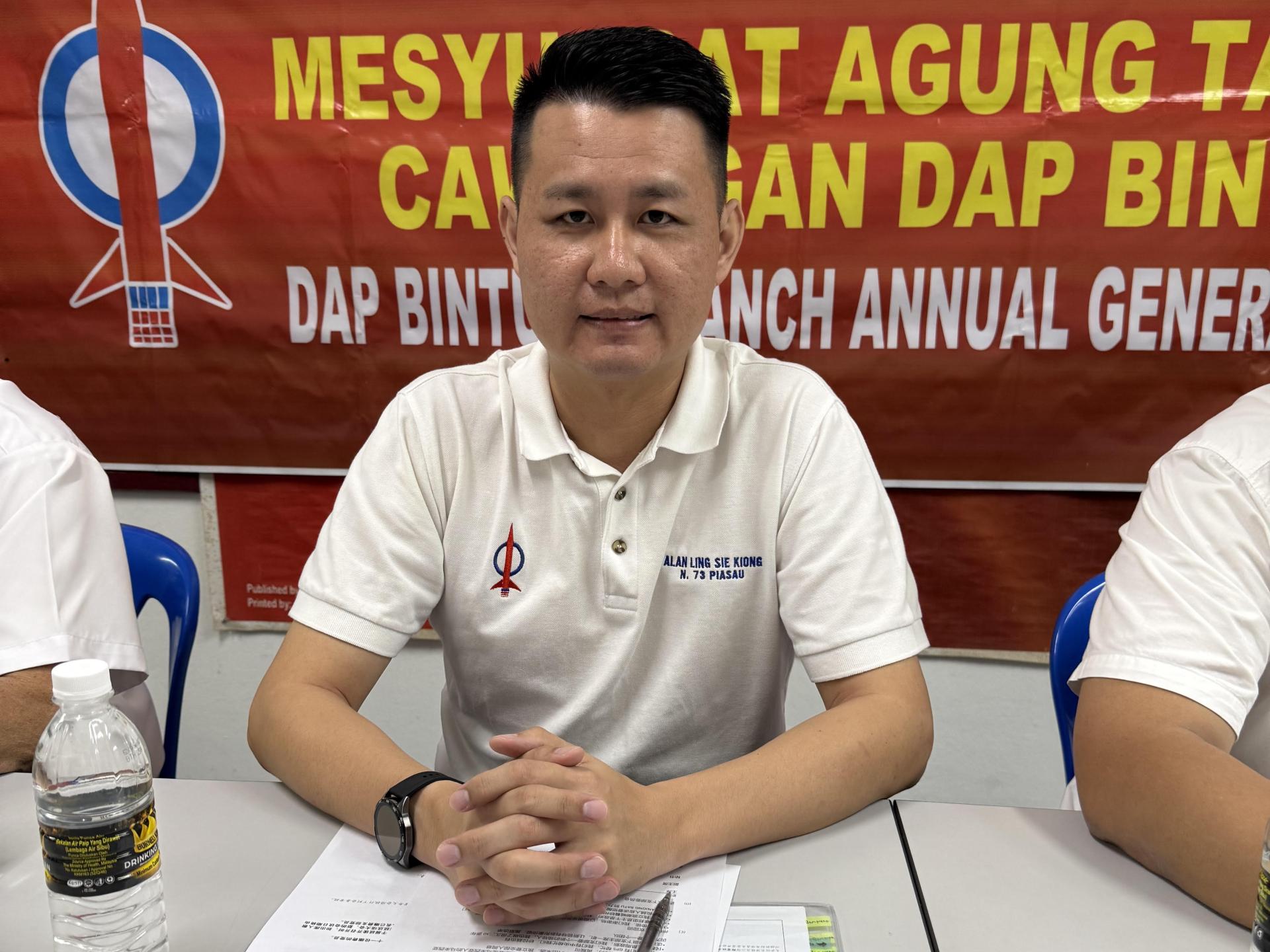 砂拉越希望联盟兼民主行动党秘书林思健律师。