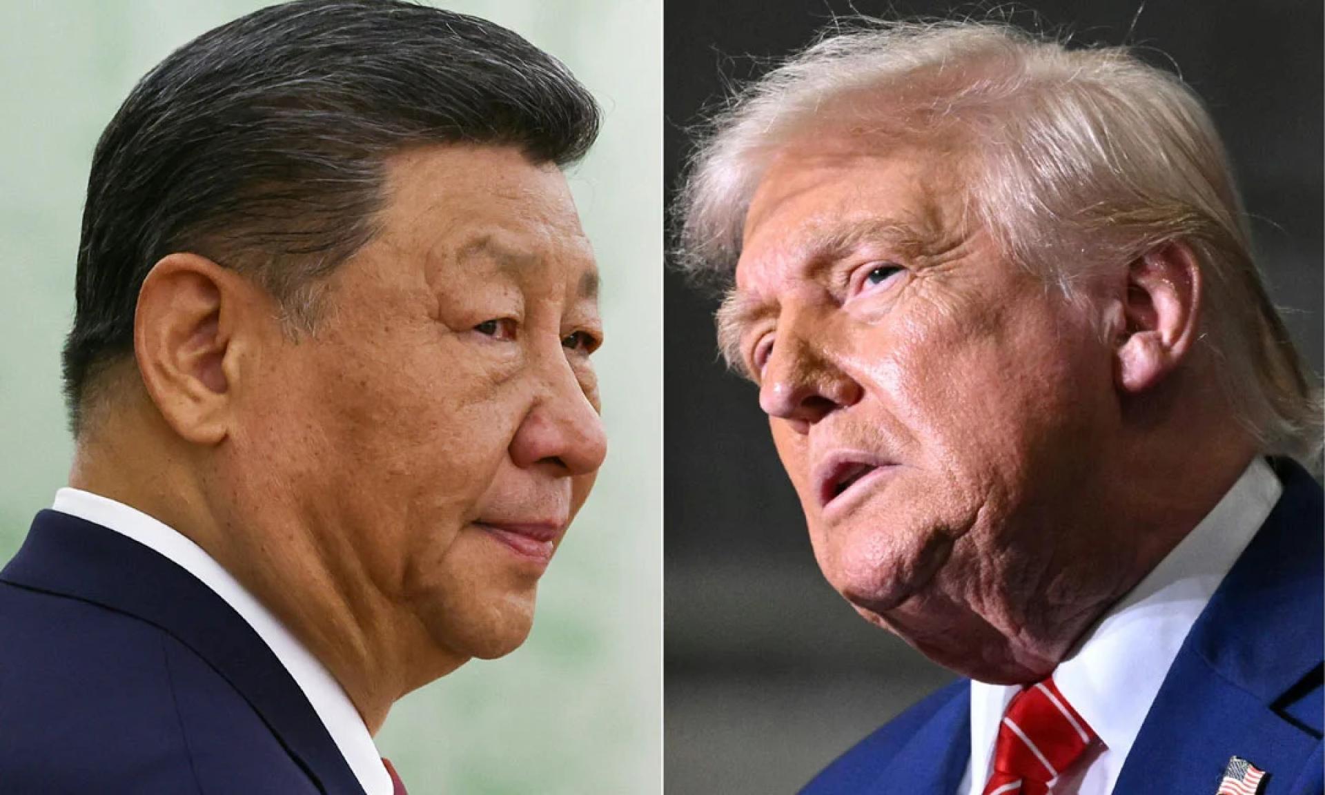 特朗普说，他与习近平通话约一个半小时。