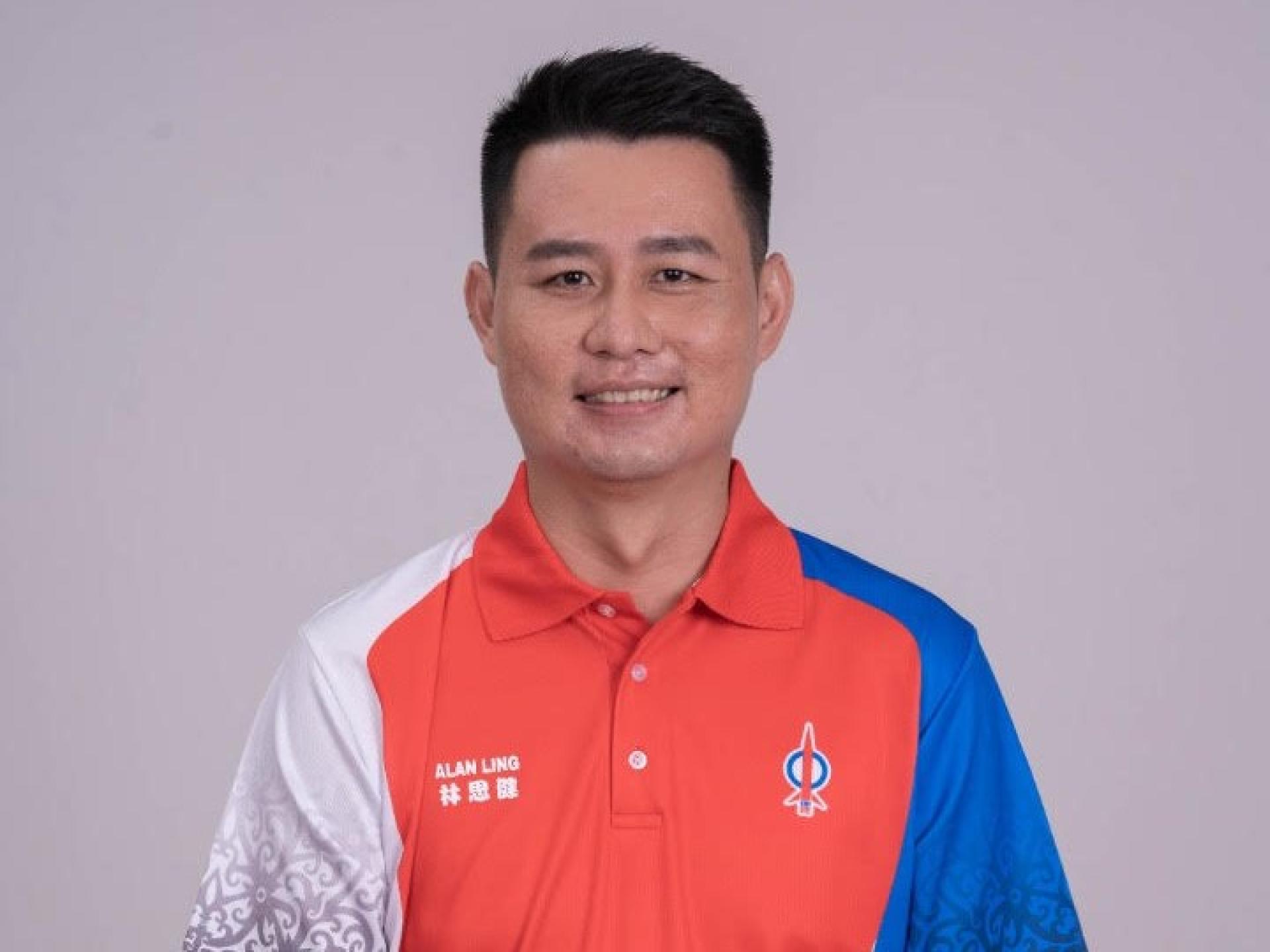 砂希望联盟兼行动党秘书林思健律师。