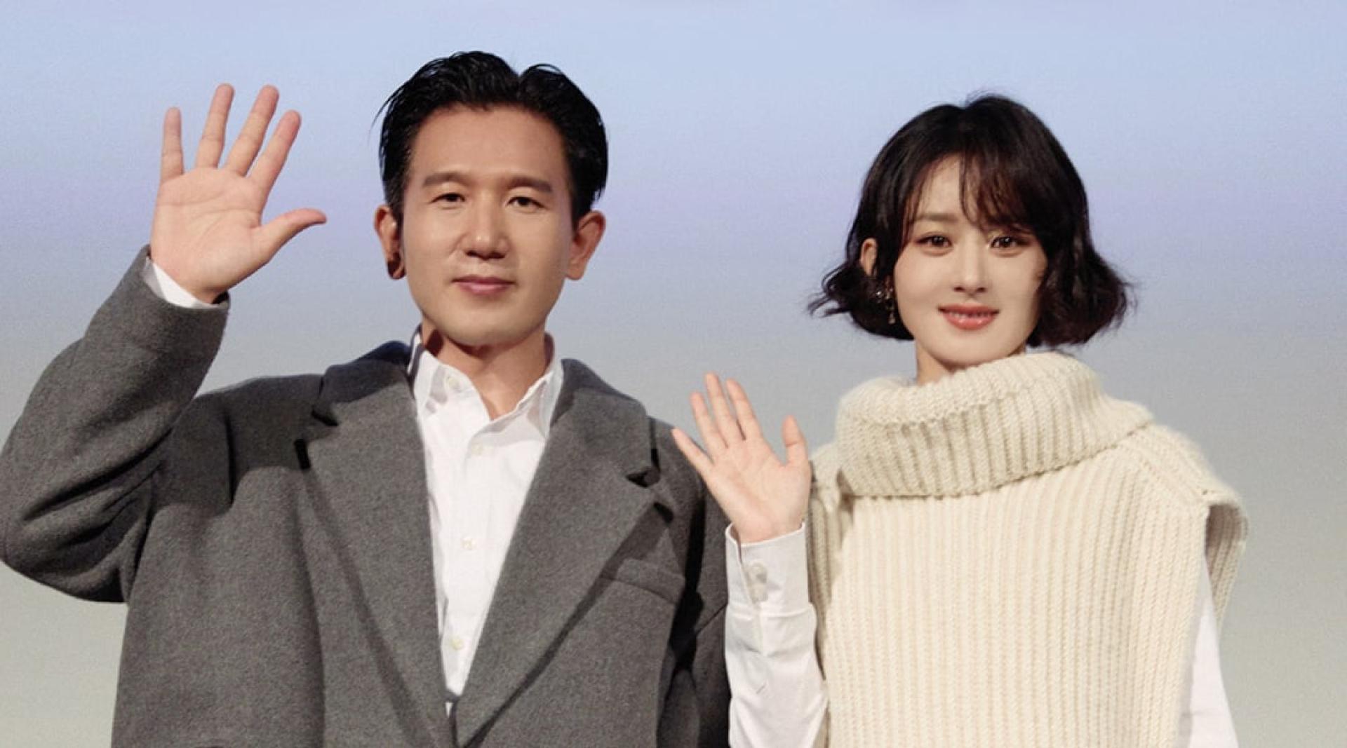 赵丽颖与赵德胤合作《乔妍的心事》。