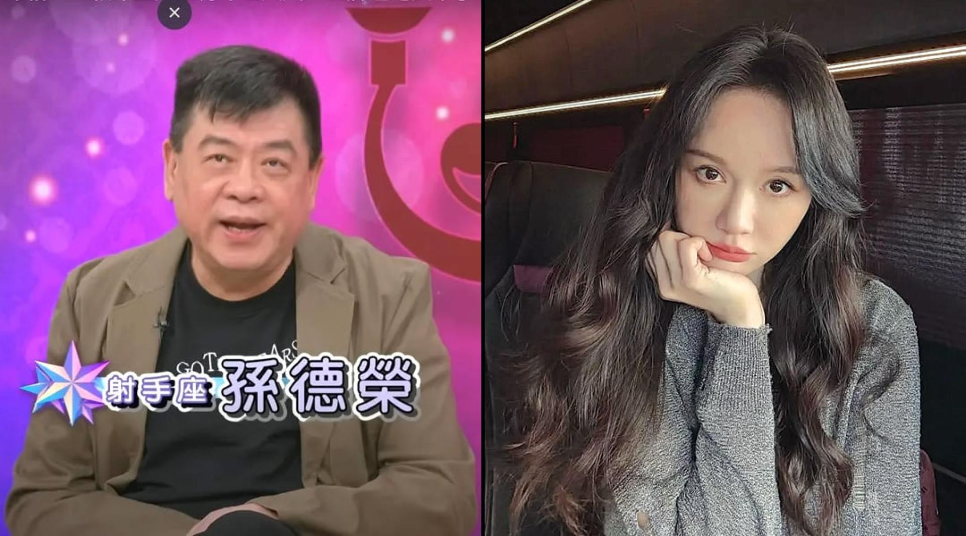 孙德荣（左）自爆与陈乔恩（右）“师徒翻脸”内幕，还暗讽她不知感恩“自以为她很棒”。