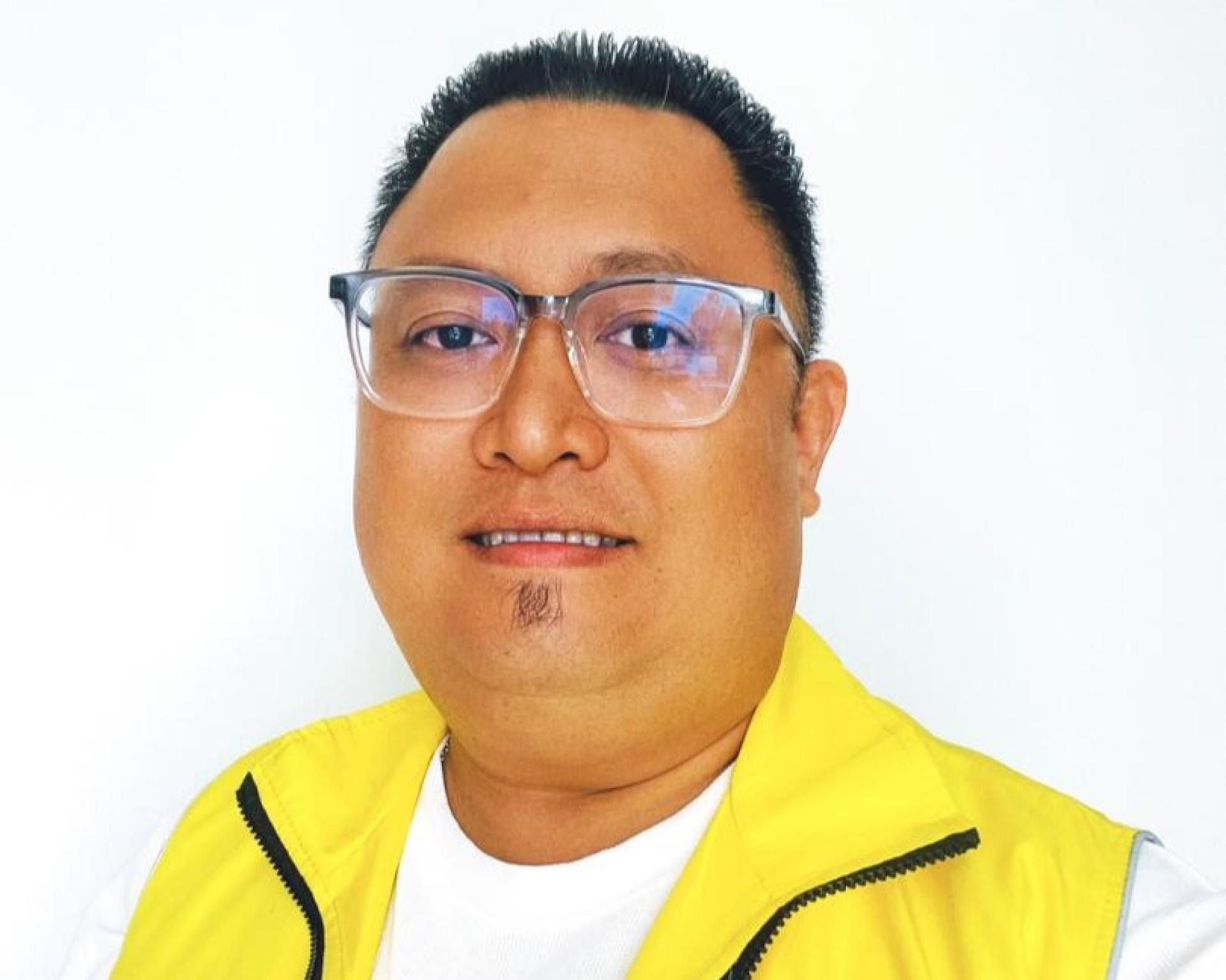 砂人联党中央青年团副宣教秘书暨都东支部青年团团长尹士华。