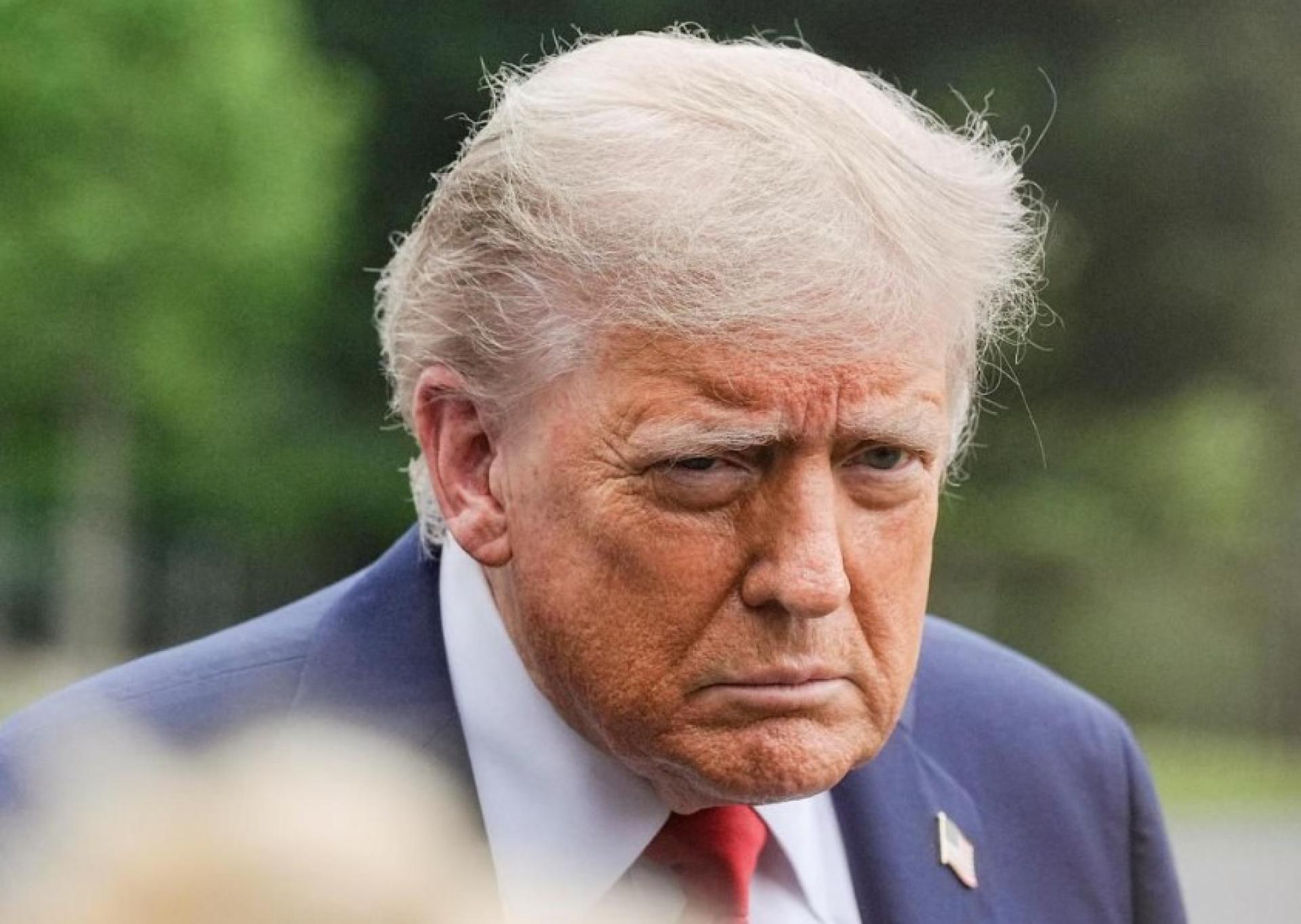 据哥伦比亚广播公司（CBS）报道，美国总统特朗普无意签署G7关于以伊问题的声明。