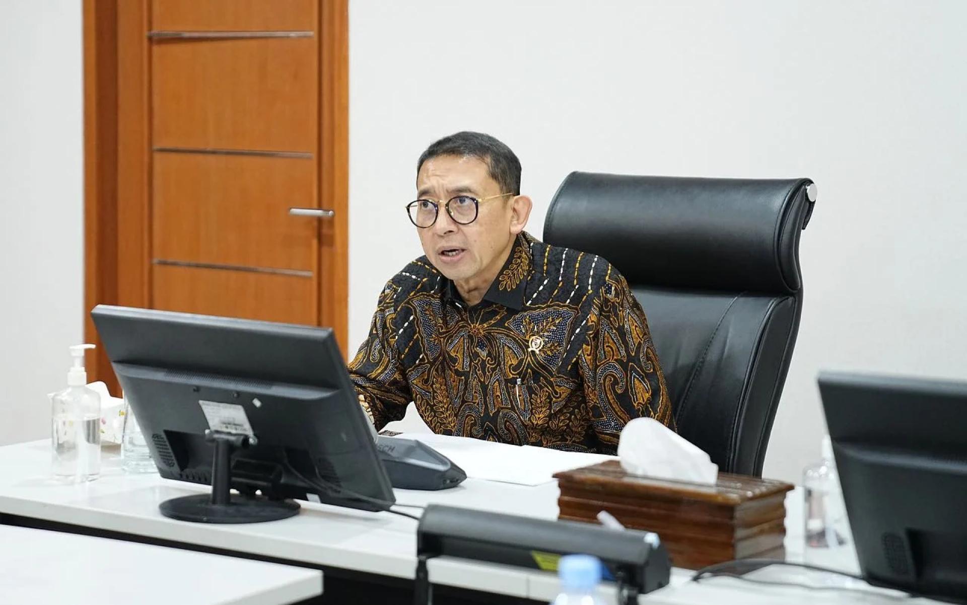 印尼文化部长法德利（取自Fadli Zon脸书）