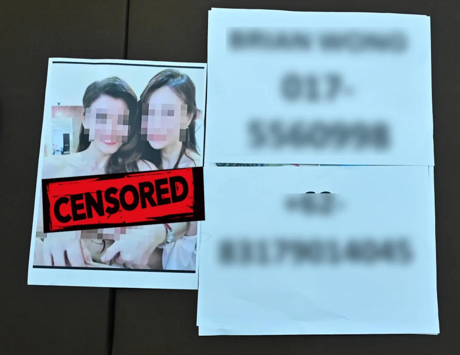 阿窿利用人工智能生成技术伪造合成裸照，令女债仔蒙羞。