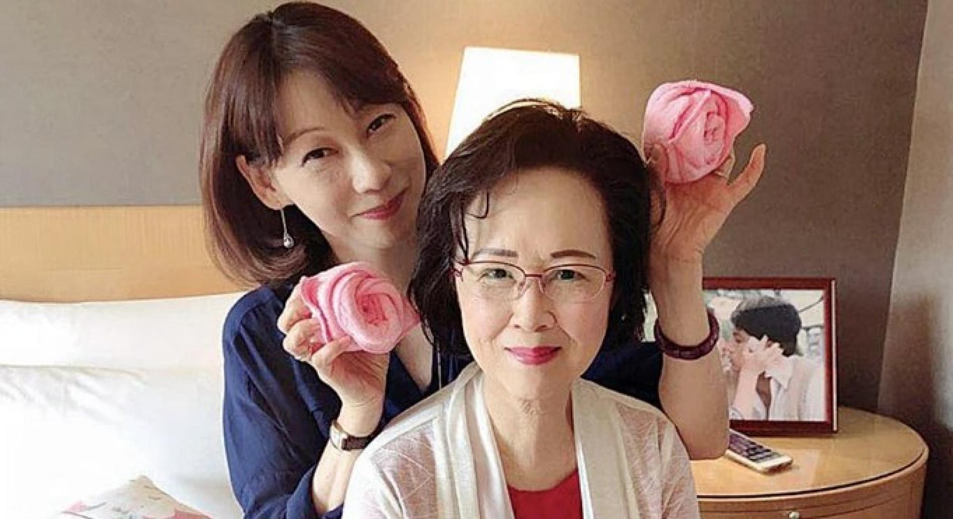 琼瑶和媳妇何琇琼。