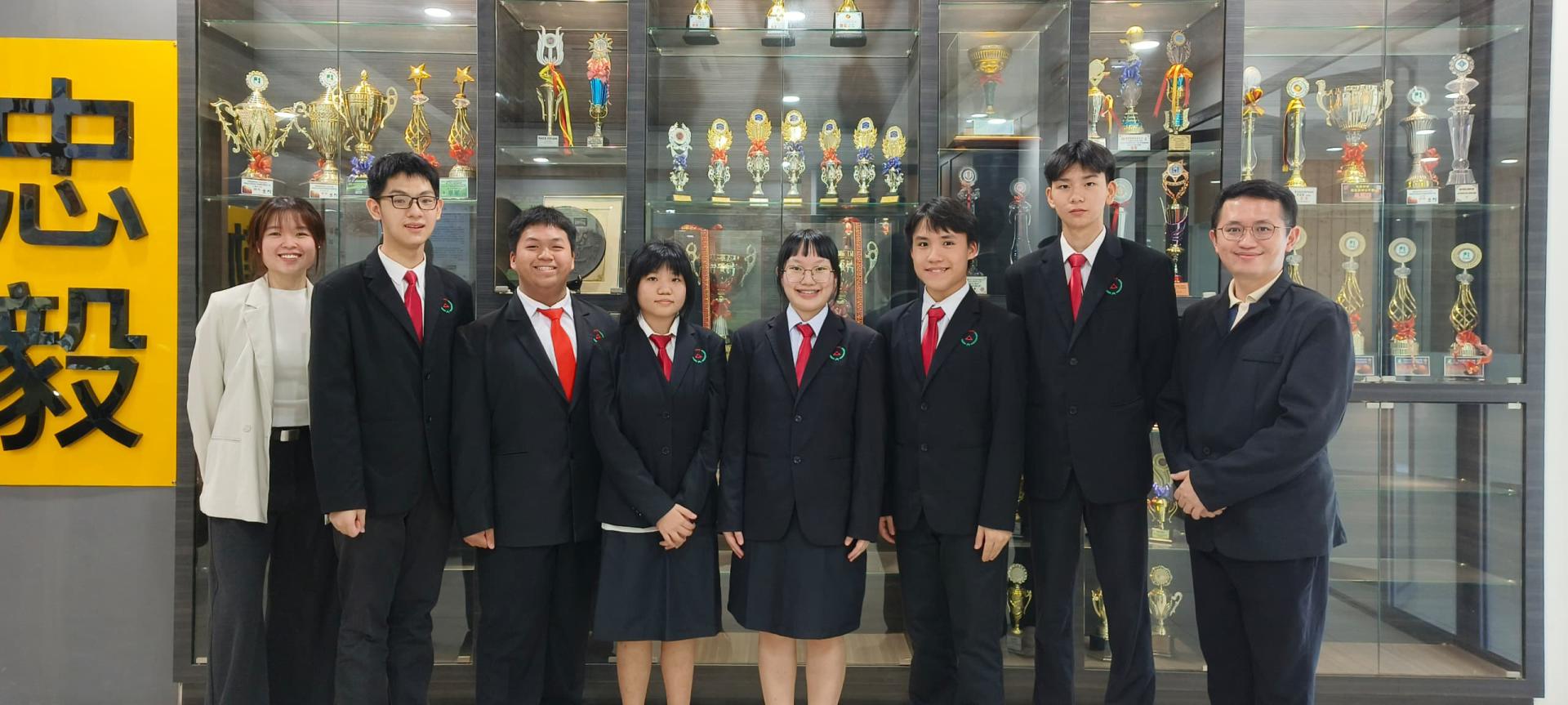培中辩论队代表将前往吉隆坡参加第27届福联青全国中学生华语辩论赛全国总决赛。