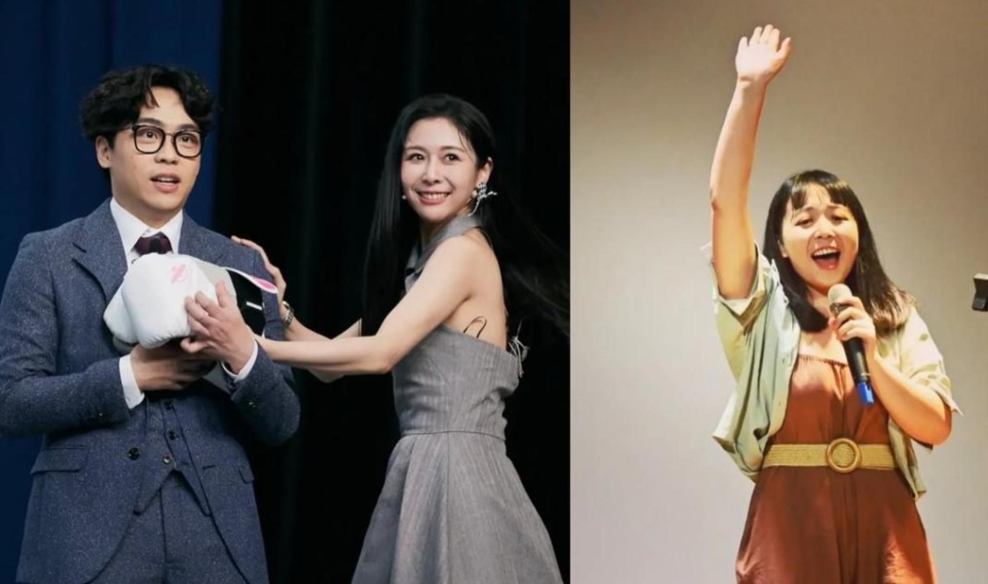 贺珑（左图左起）与范乙霏被拍到一起到日本玩，他和前女友天残的感情黑史也接着被连环爆。