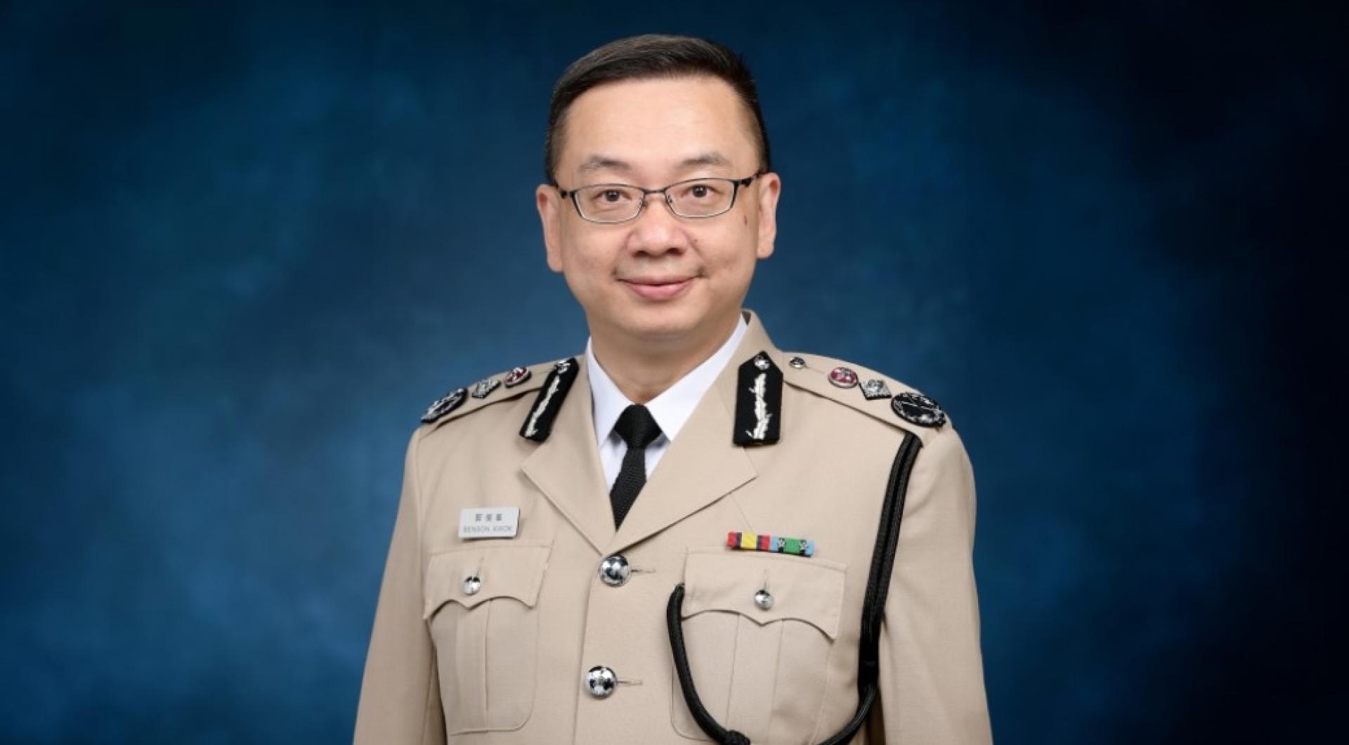 香港入境处处长郭俊峰。