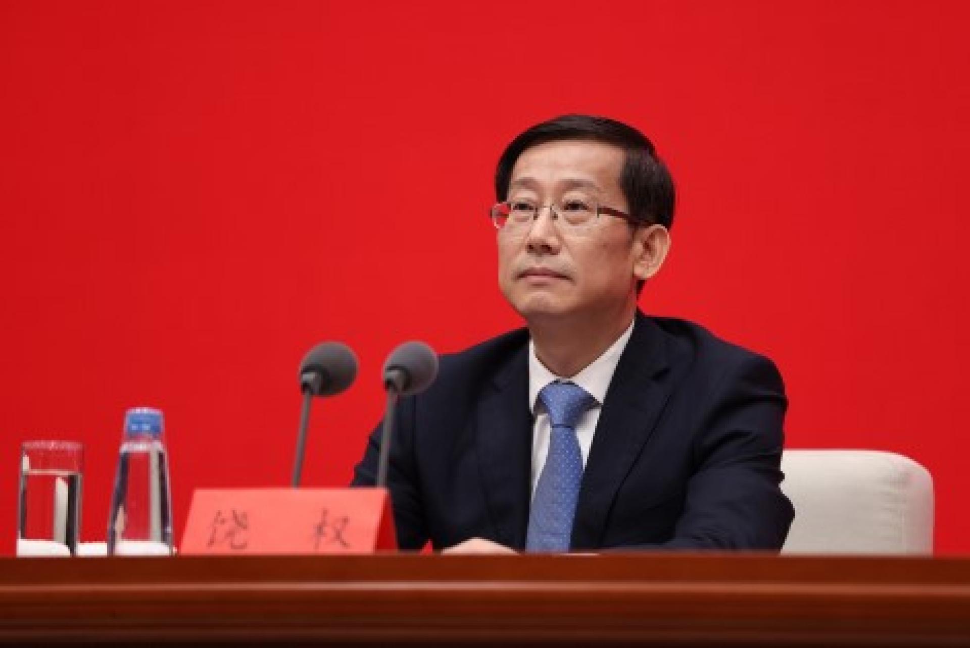 中国文化和旅游部副部长、国家文物局局长饶权。