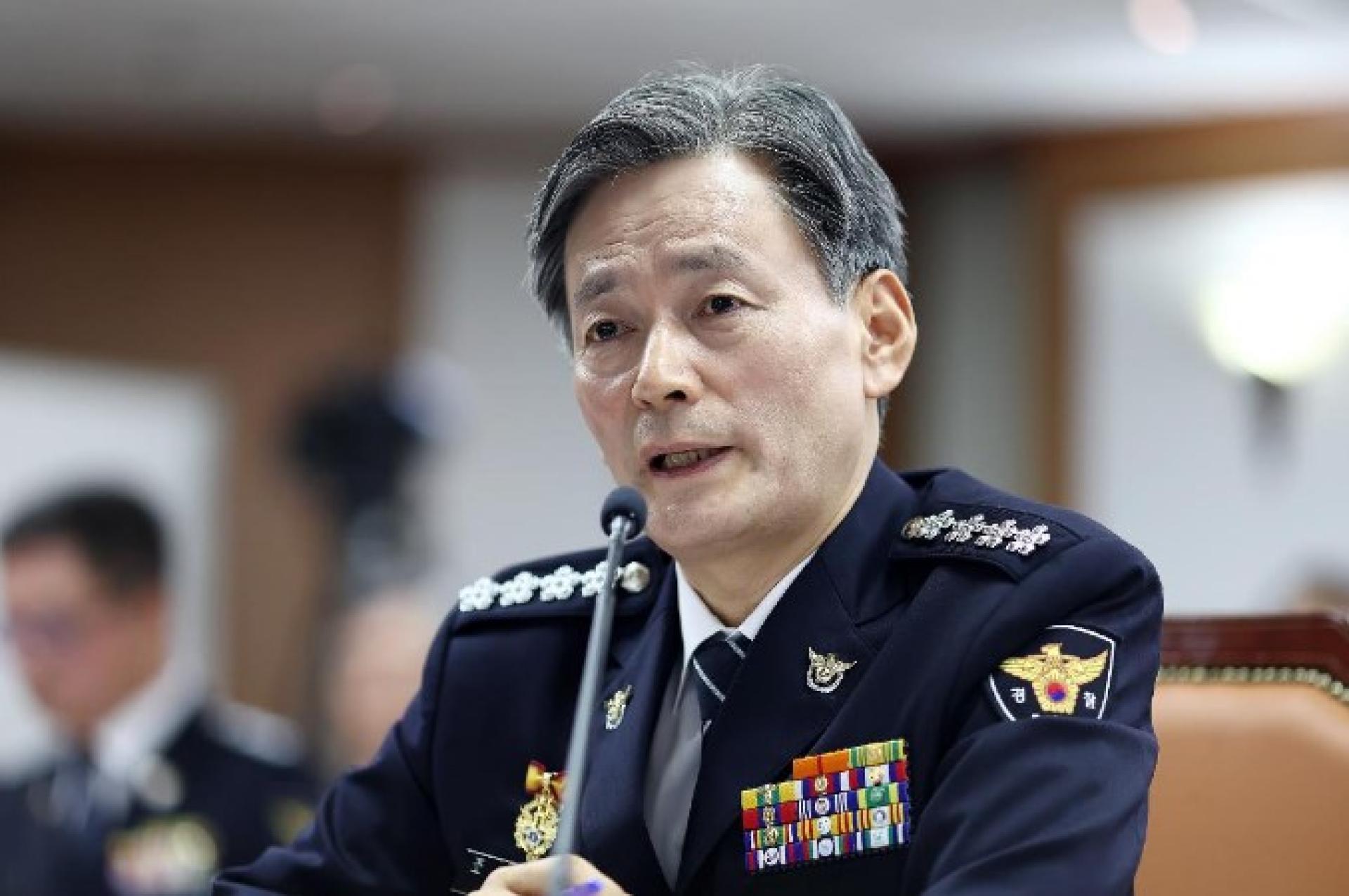 韩国警察厅厅长赵志浩。