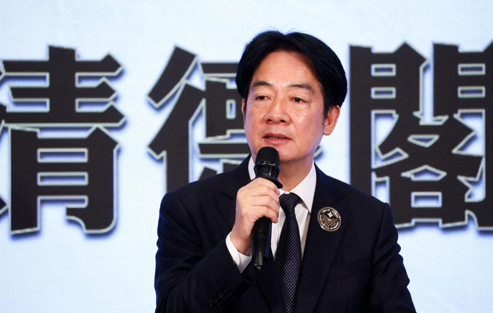 台湾总统赖清德。
