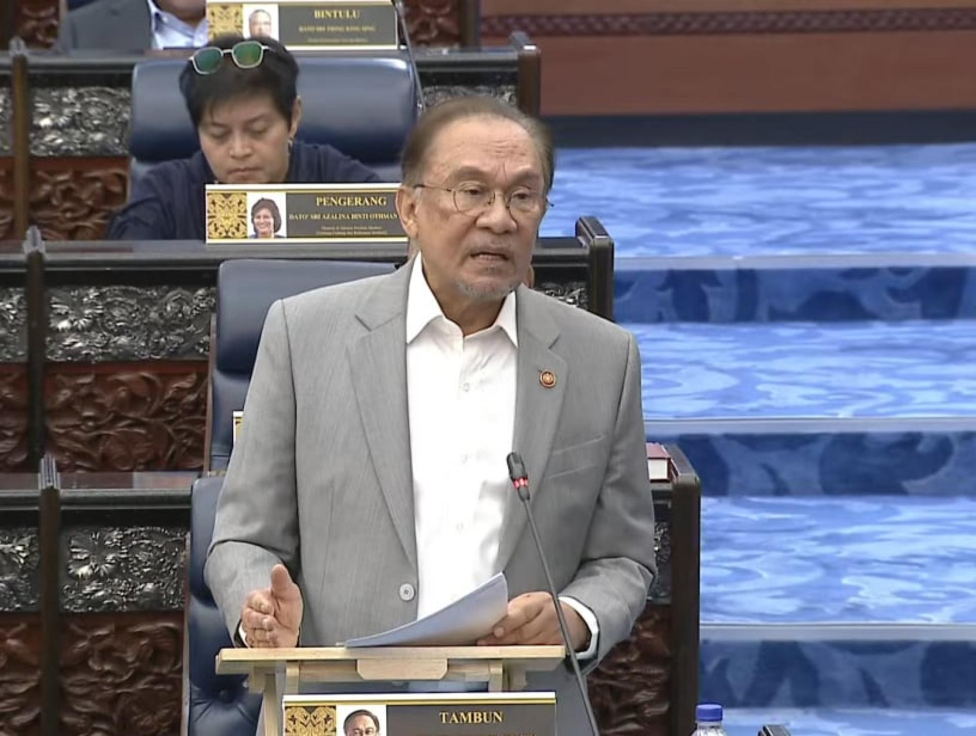 安华：反对党议员在获得拨款方面并无共识，理应先达成协商，才与法迪拉磋商。