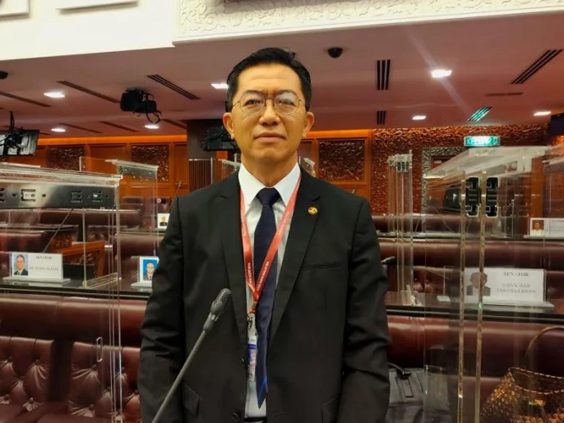 参议员刘会耀。