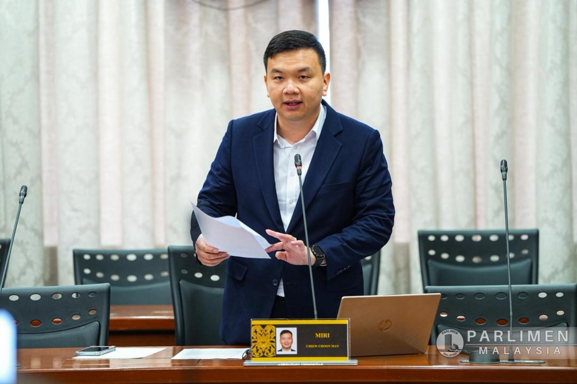 美里国会议员赵俊文。