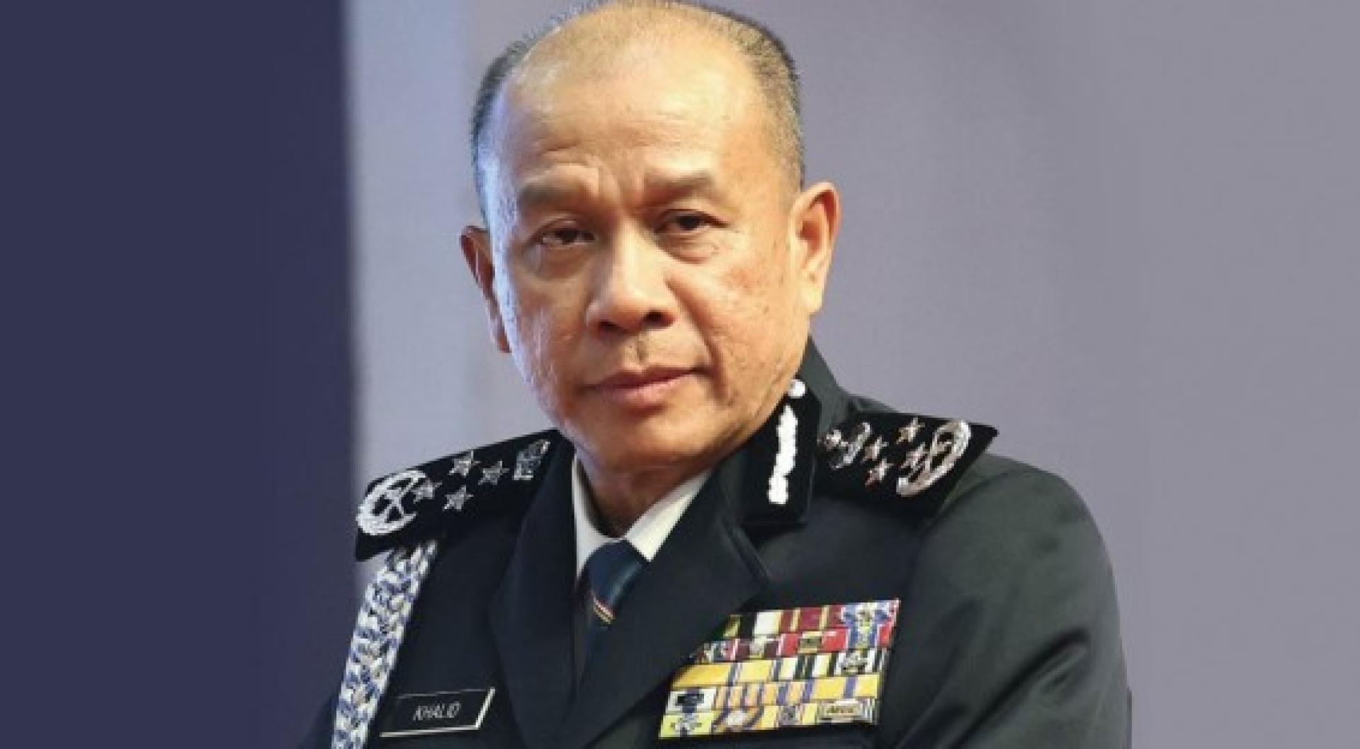 全国总警长拿督斯里卡礼。