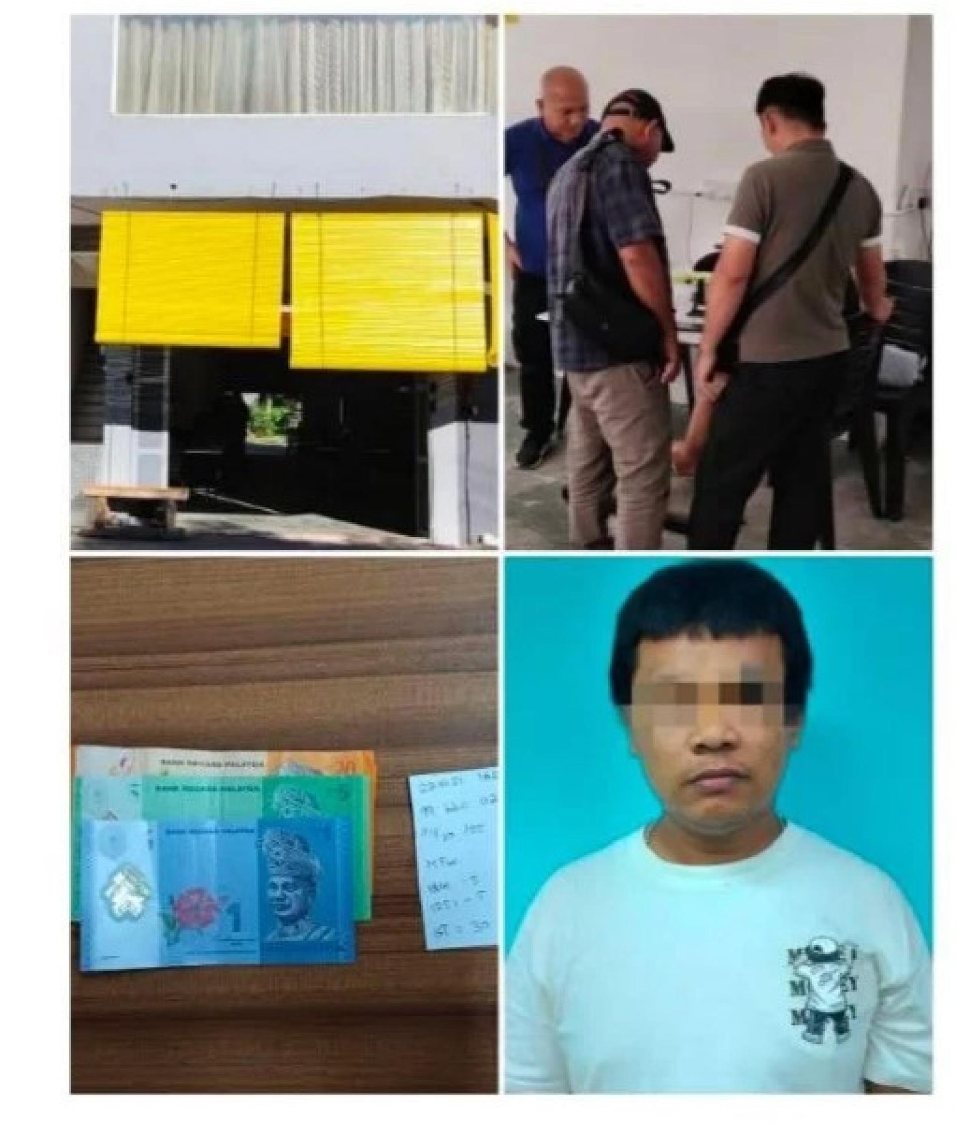 嫌犯于昨日被警方逮捕。