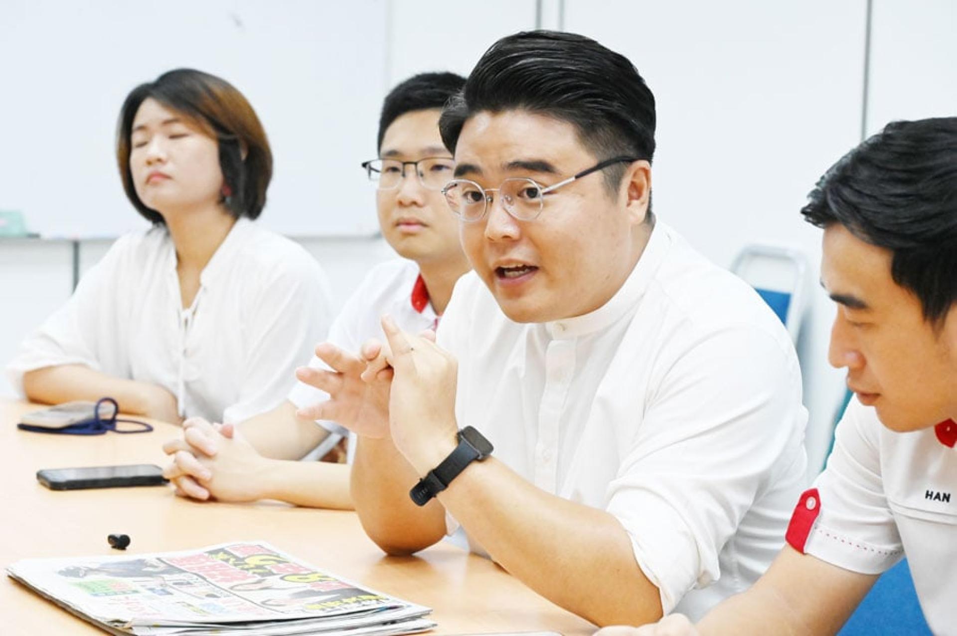 行动党社青团全国总团长吴家良。