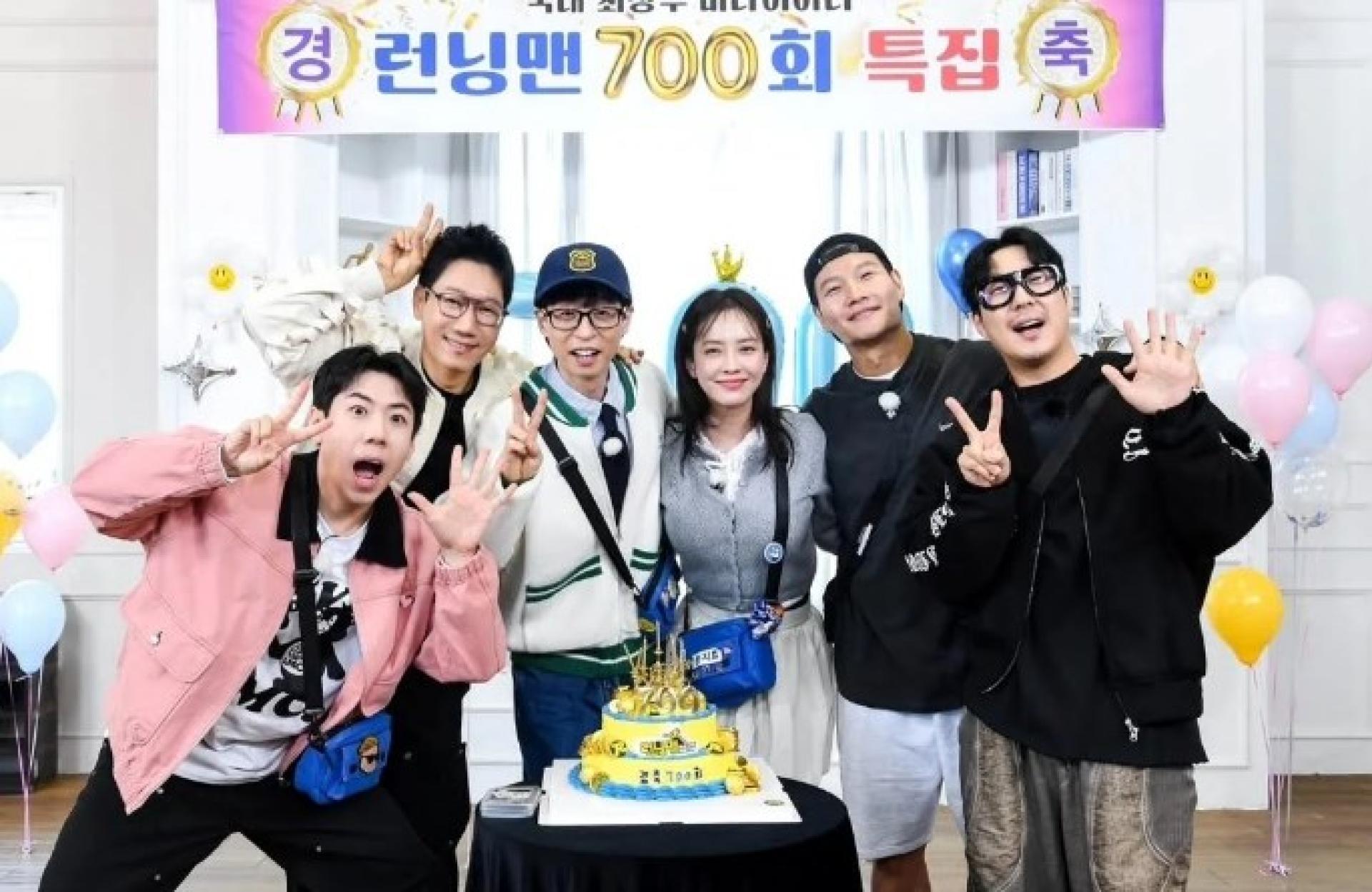 《Running Man》6位成员梁世灿（左起）、池石镇、刘在石、宋智孝、金钟国及HAHA将全员来马与粉丝同乐！