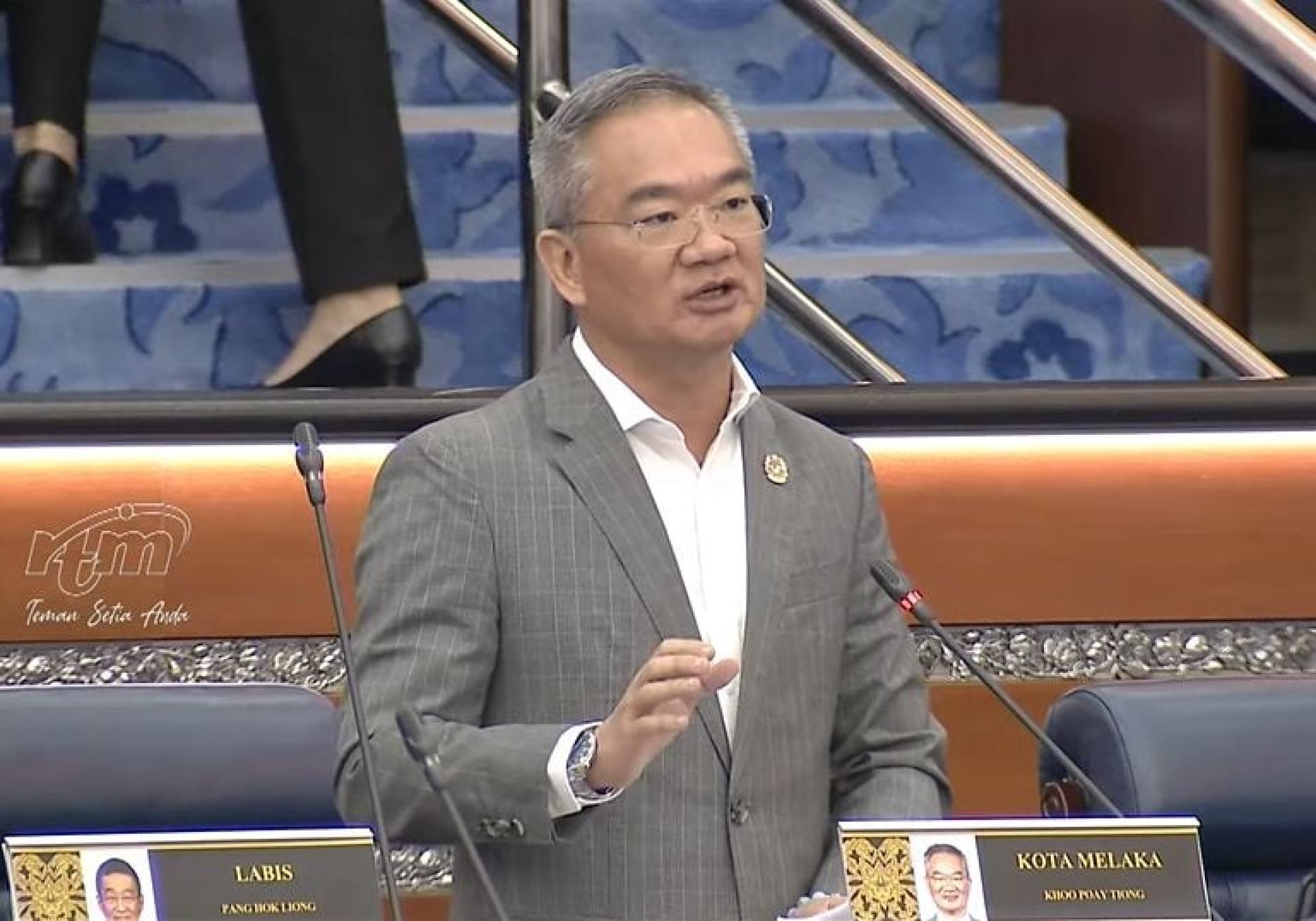 邱培栋：人民迟缴税或没有缴税会被当局罚款，但当局在多征收的税收中，却无法一次还给纳税人，这对于业者而言非常不公平。