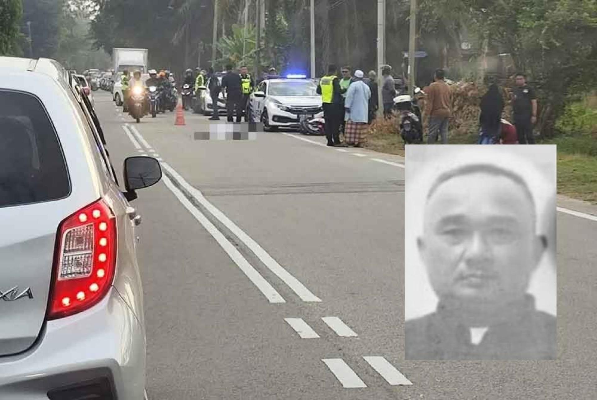 男子骑摩托车上班途中，突然冲出一匹马，导致男子撞上马匹，男子当场死亡。