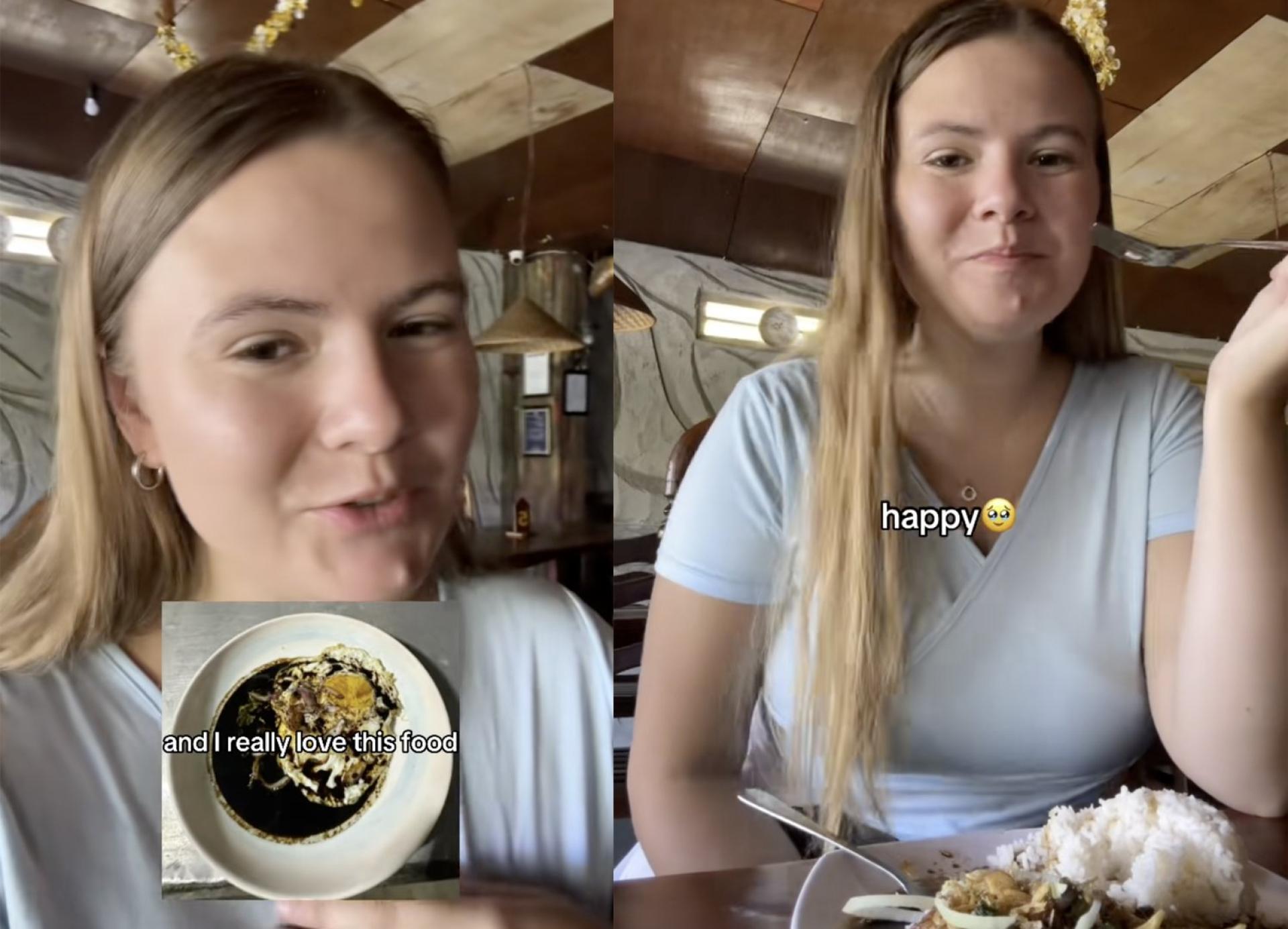 一位俄罗斯女士非常想念她在大马旅行时，大马朋友为她煮的美食“酱油煎蛋”。
