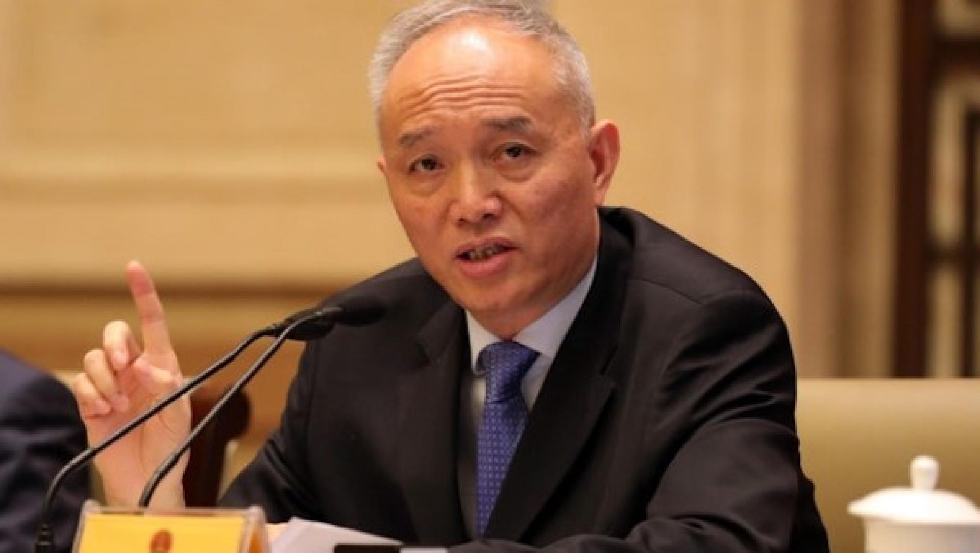 中共中央书记处书记蔡奇。