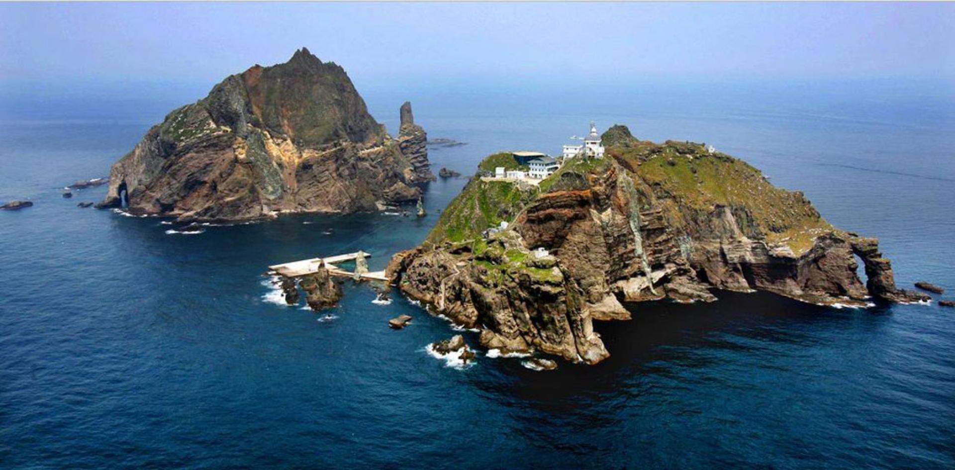 独岛。