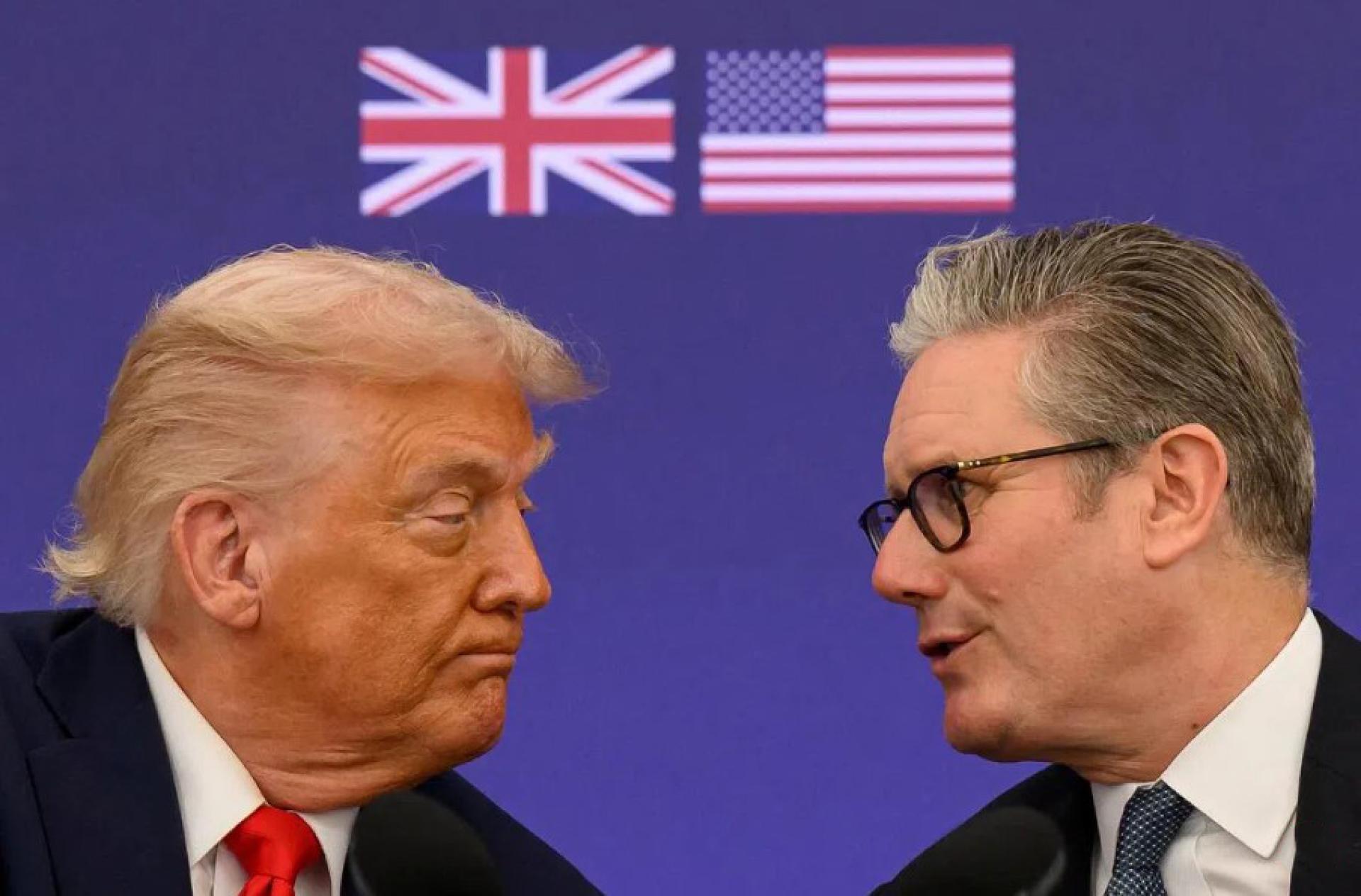 英国首相府说，斯塔默向特朗普说明“自愿联盟”为支持潜在的和平协议，并确保公正持久地结束俄乌敌对行动所做的努力。 （档案照片）
