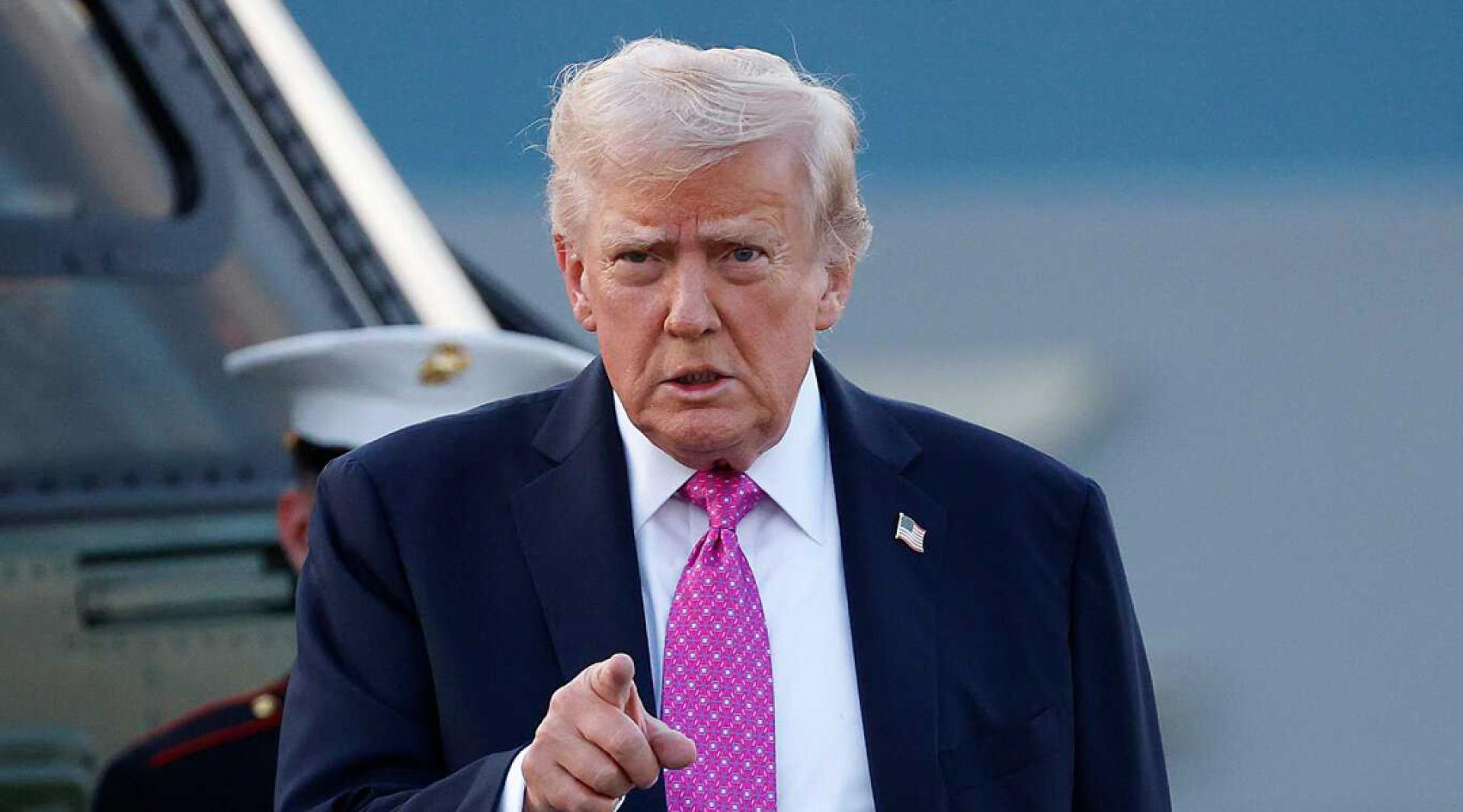 特朗普在命令中表示，瀚孚光电收购Emcore的交易可能损害美国国家安全。（档案照）