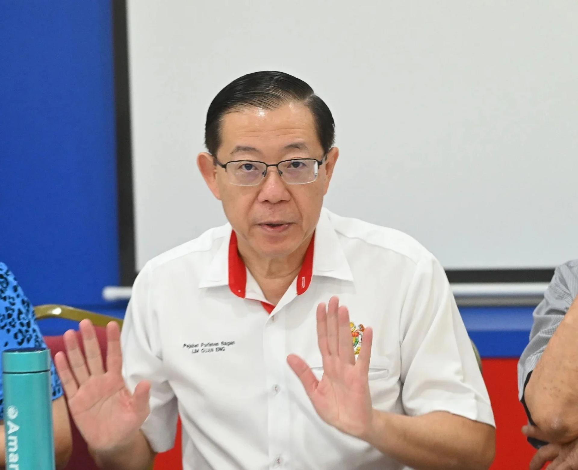 林冠英：我拒绝接受伊党的邀请，参加1月6日的集会，因为这完全是一个毫无原则的政治把戏。