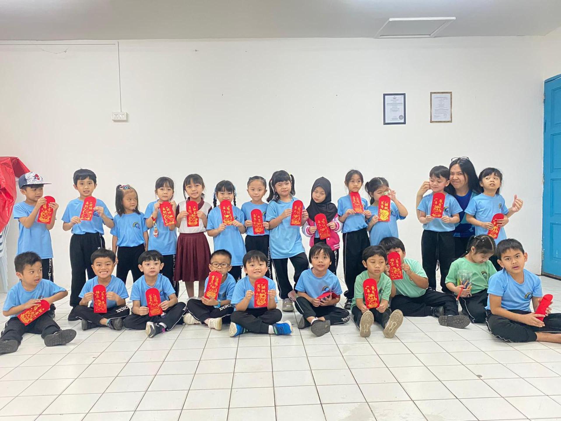 幼童展示成品