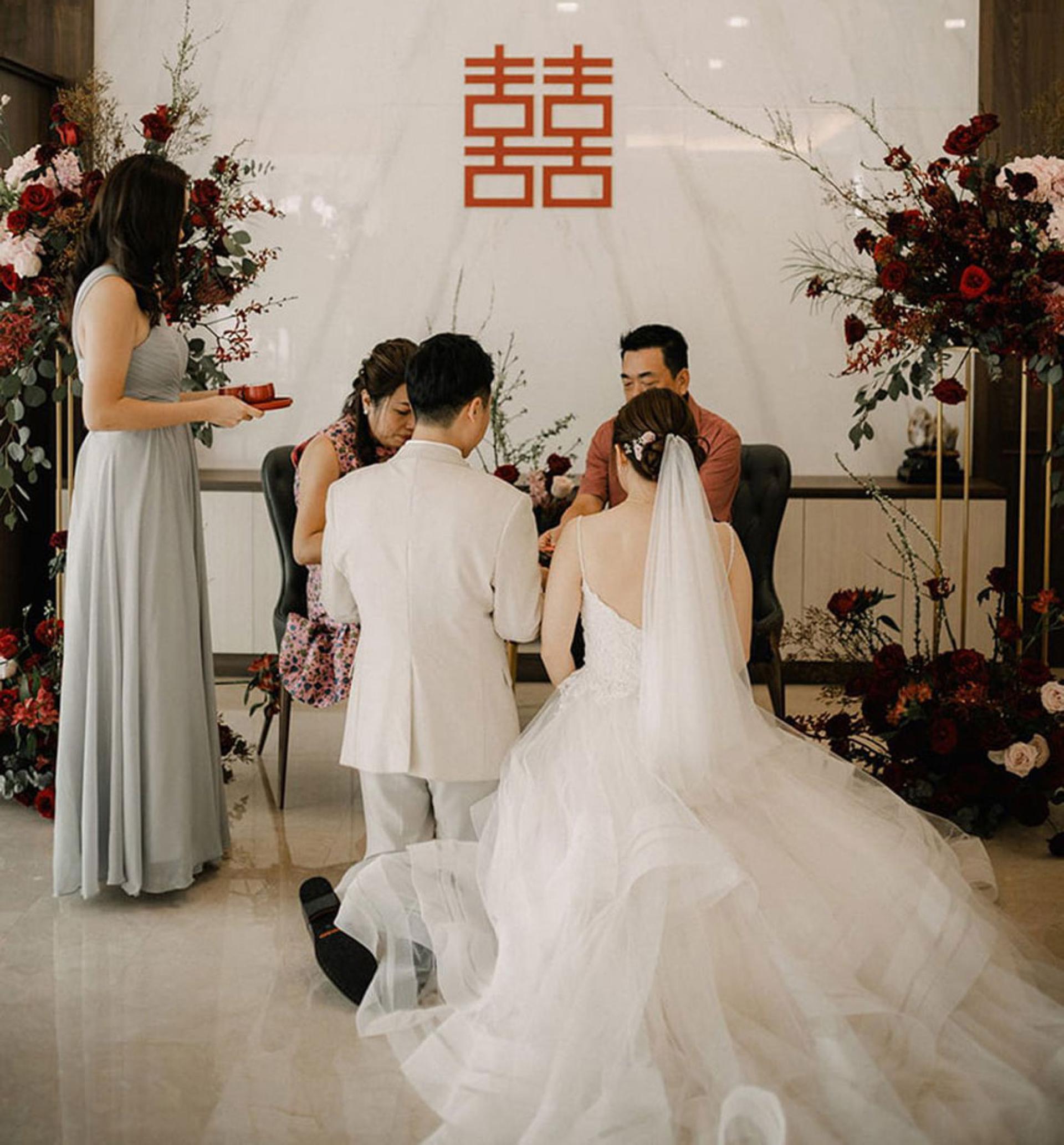 婚姻数量持续下降可能对新加坡极低的整体生育率造成压力。（档案照）