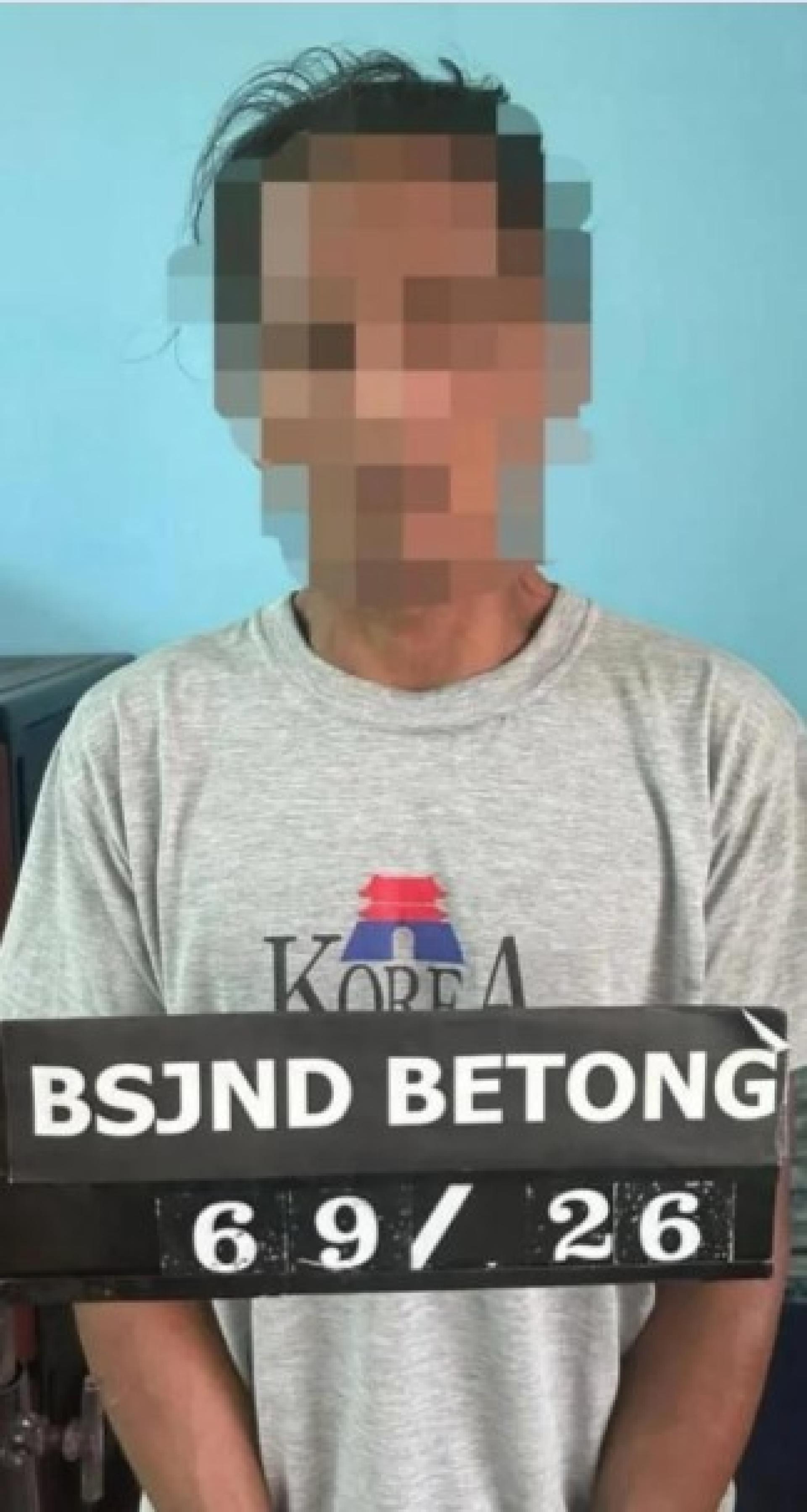 被捕嫌犯。