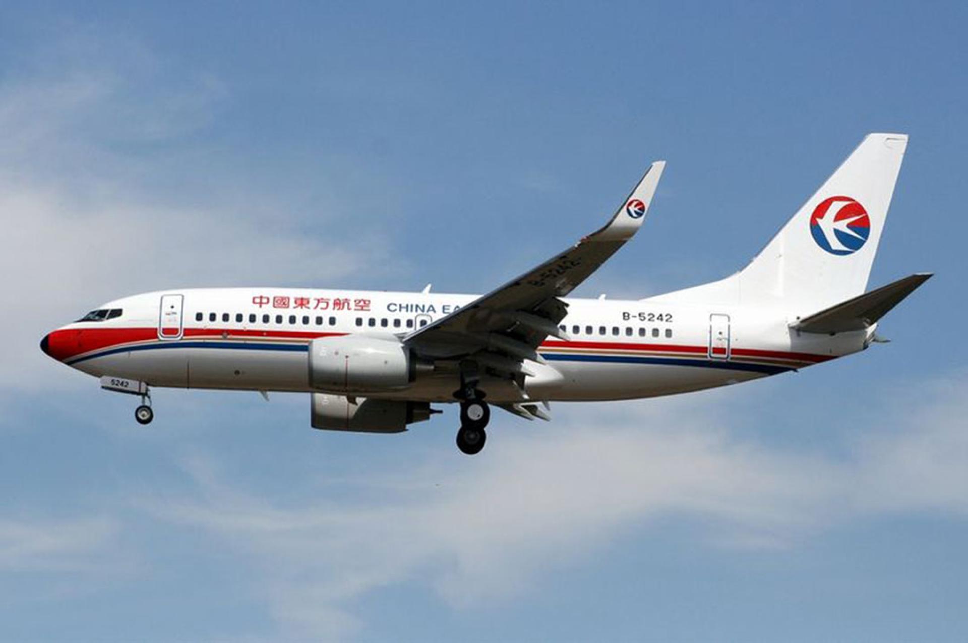 中国东方航空公司一架民航客机。