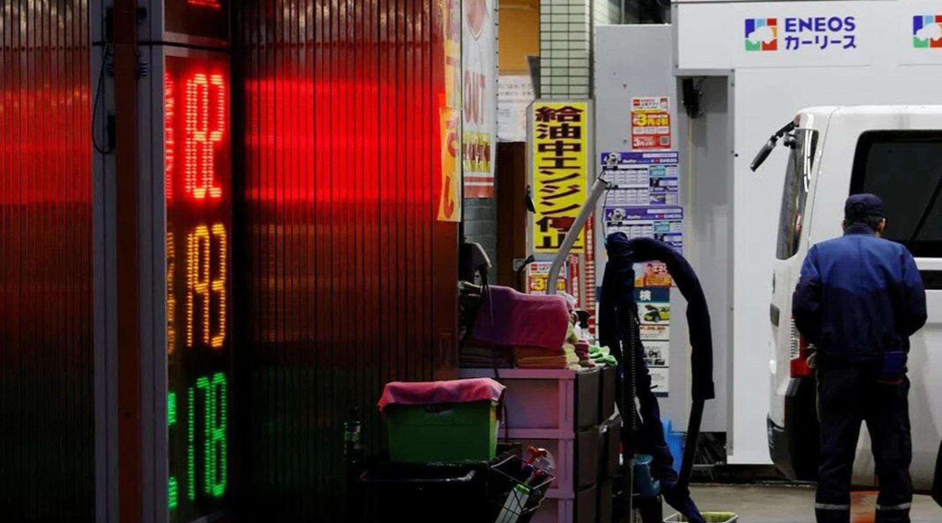 日本油站。