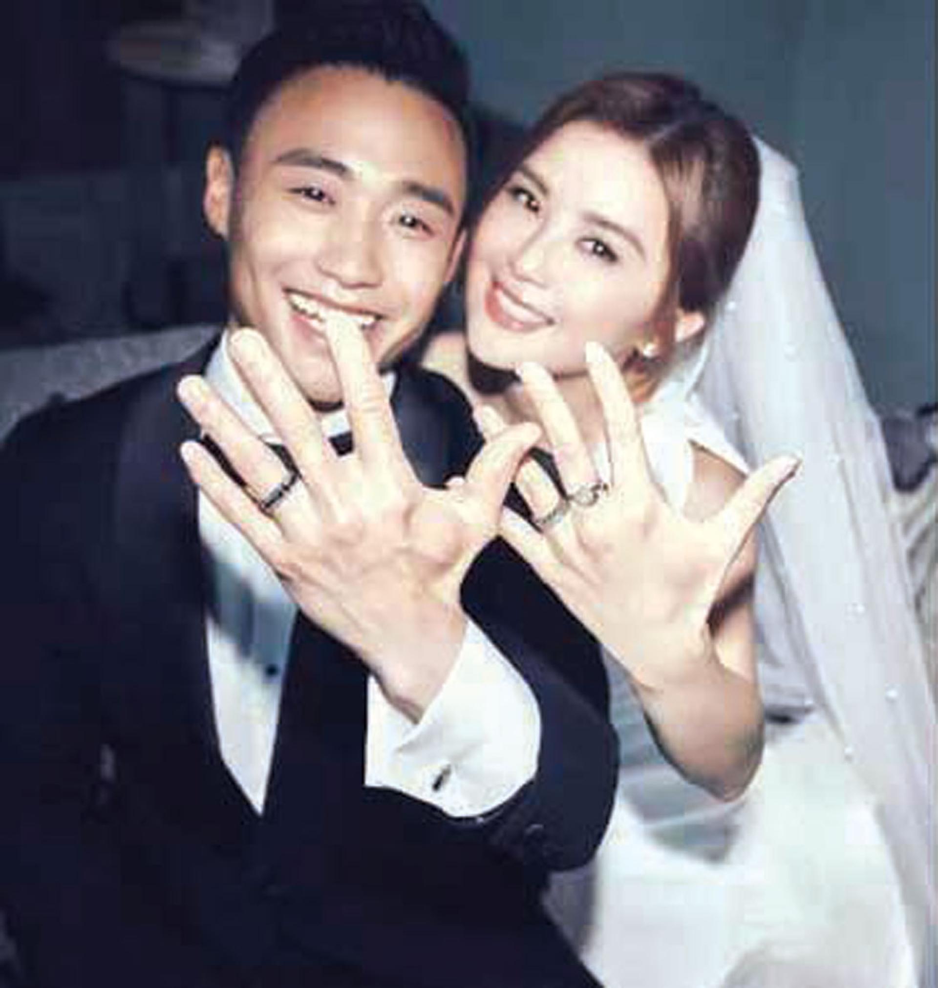 阿Sa开心二婚嫁健身教练。