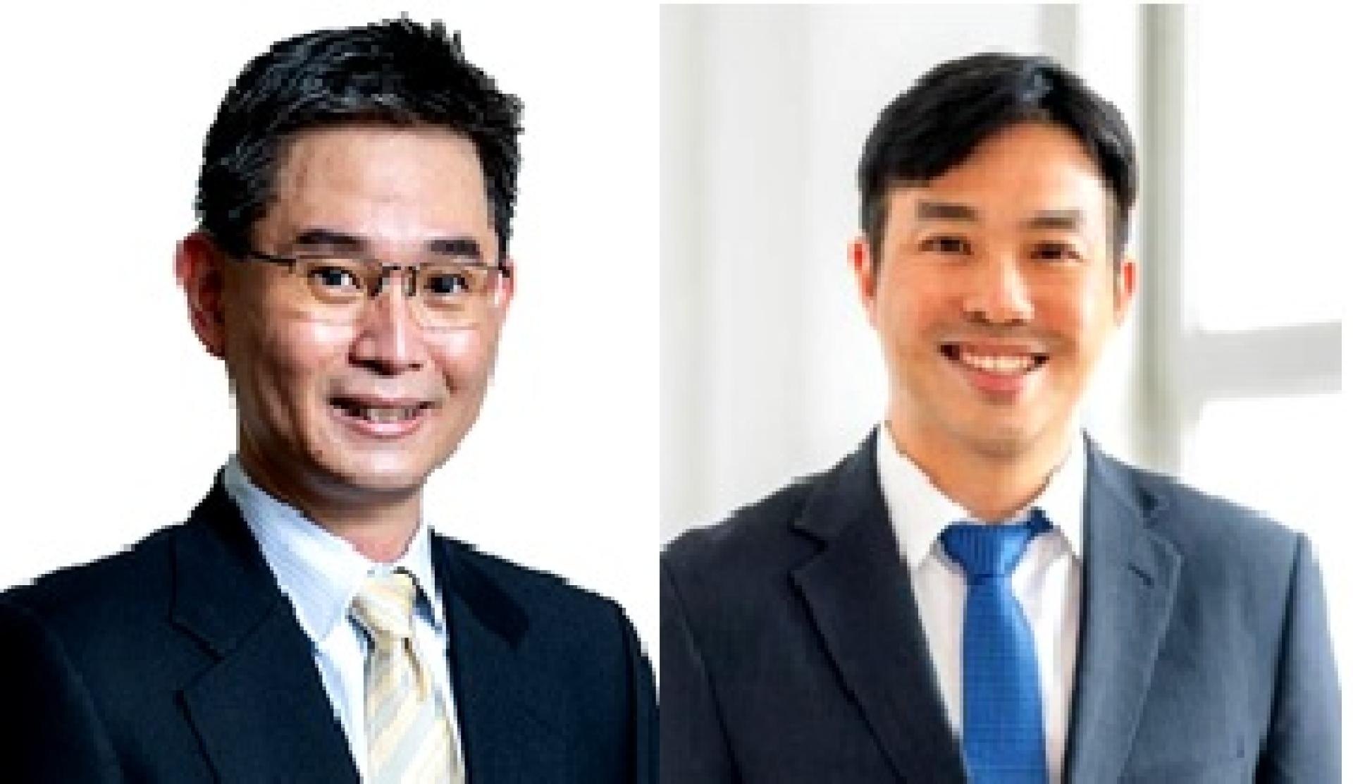 肿瘤内科专科医生徐英杰（左）及汤永贤医生（右）。