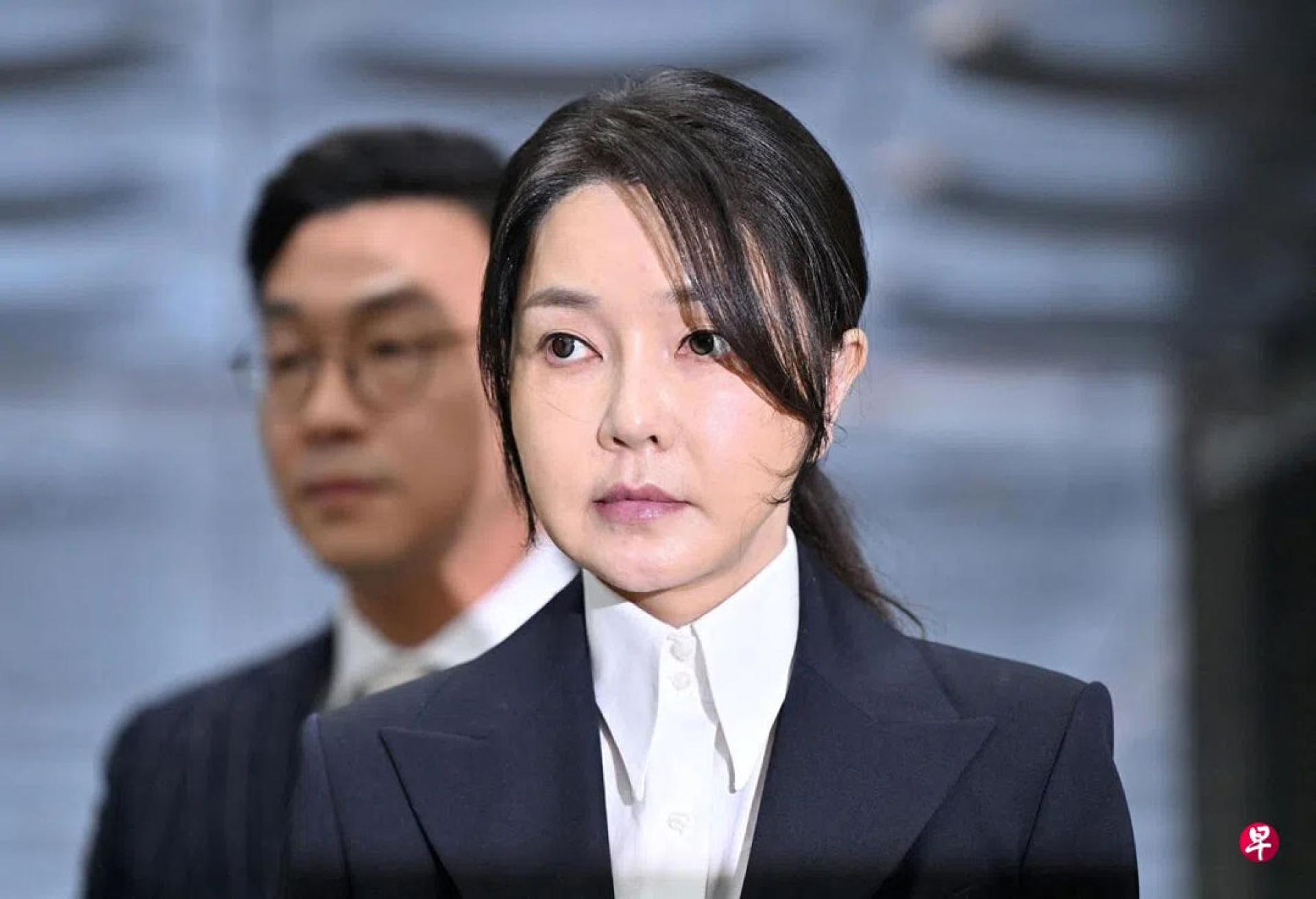 韩国前总统尹锡悦的夫人金建希。