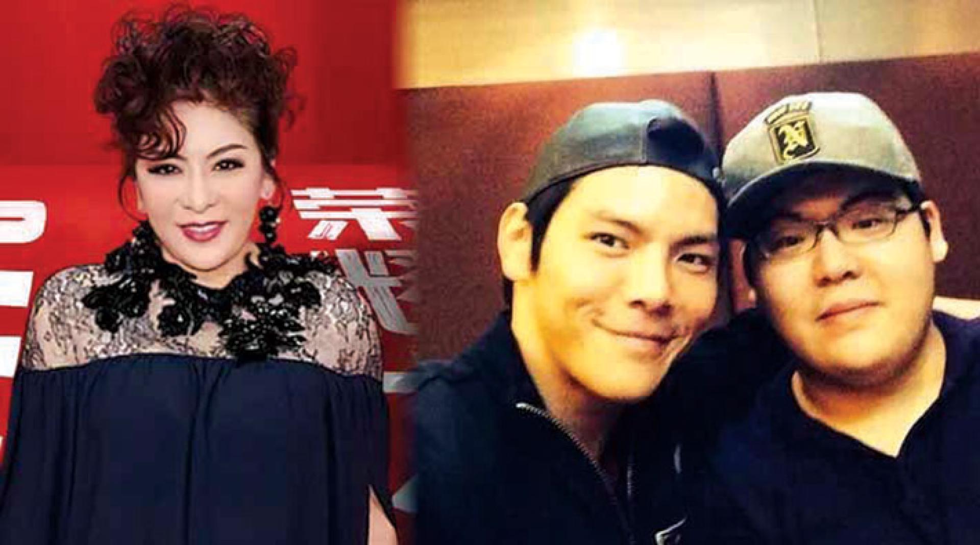 向太（左起）育有2个儿子向佐、向佑。