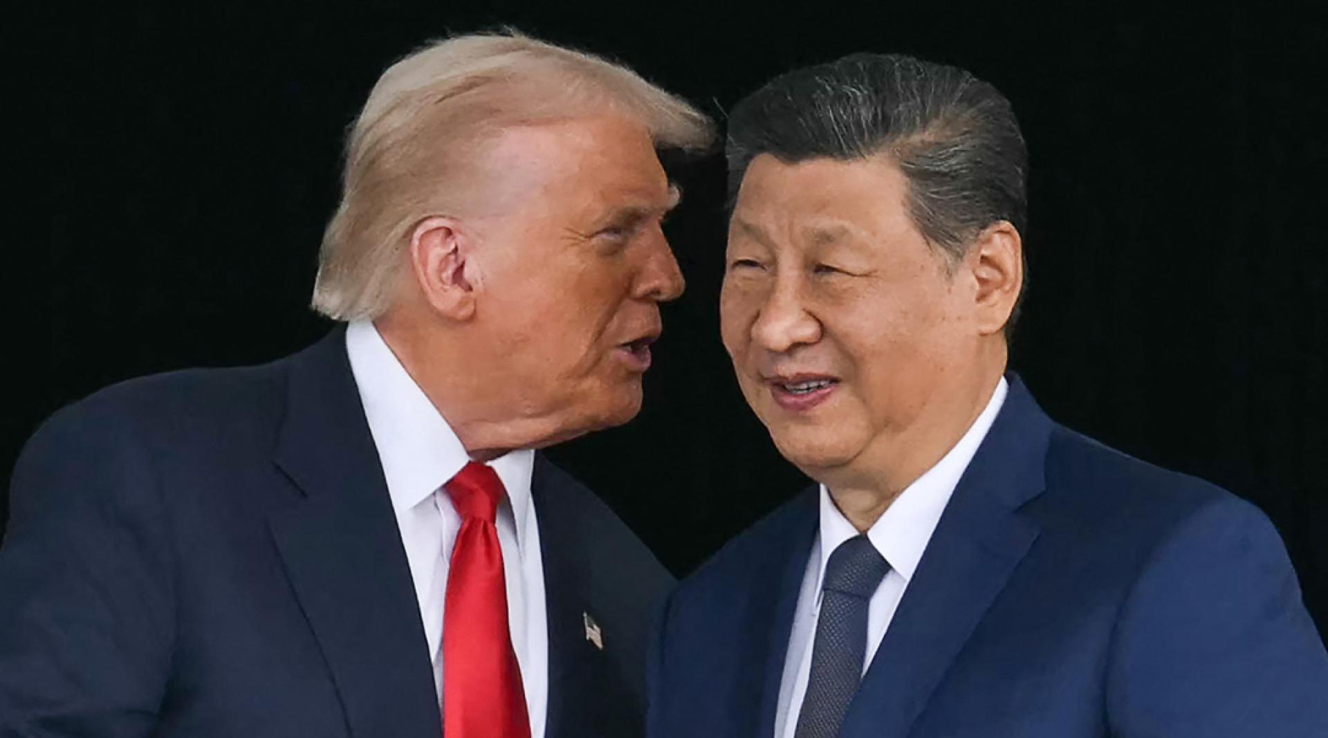 特朗普去年10月在韩国釜山与习近平会晤。
