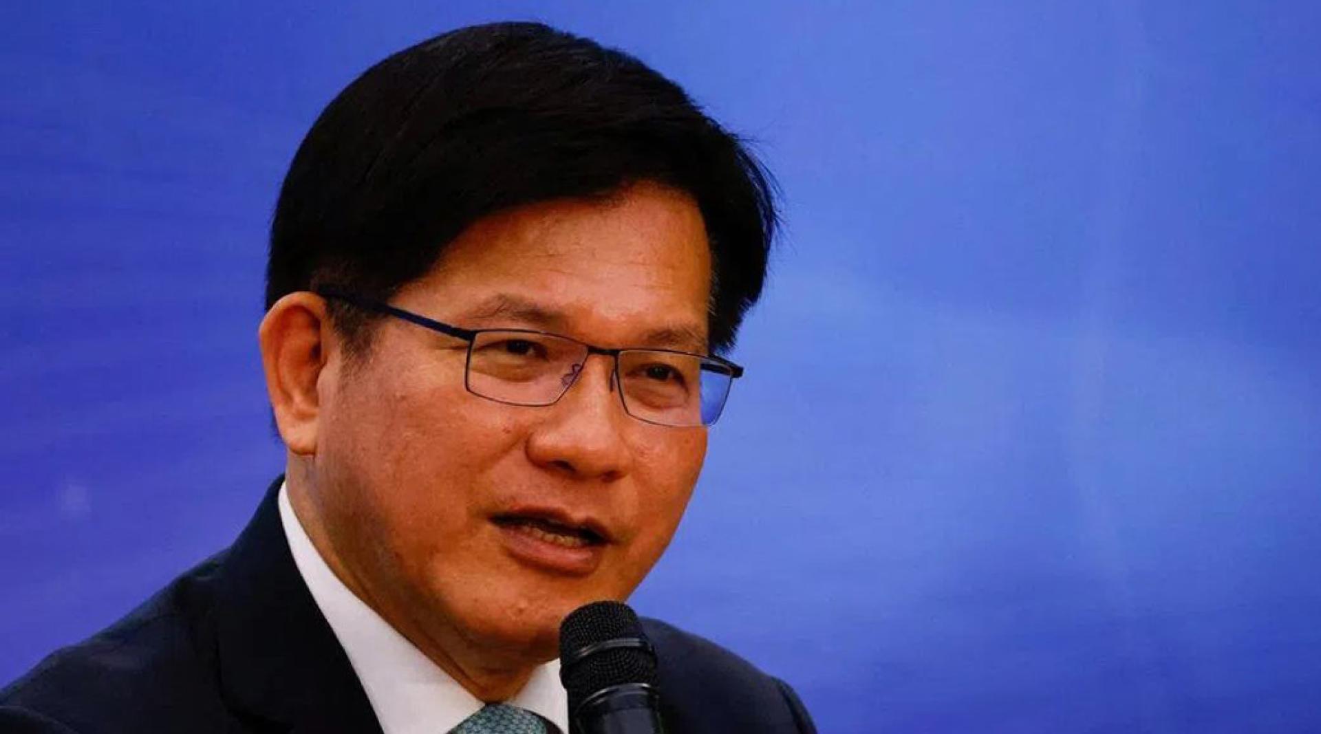 台湾外交部长林佳龙。