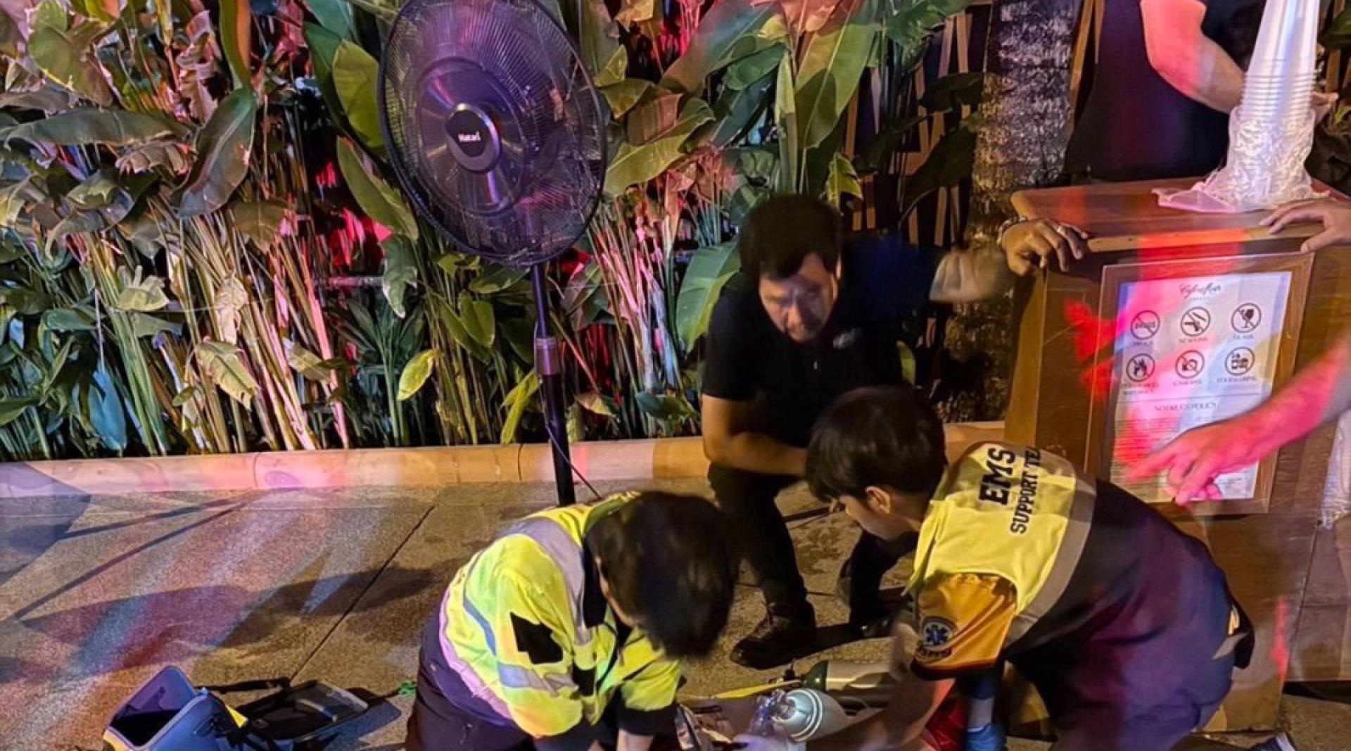 当地救援人员迅速赶到现场。