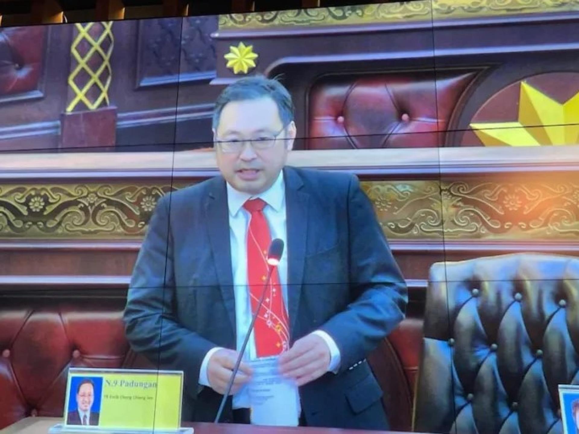 行动党浮罗岸区议员张健仁。