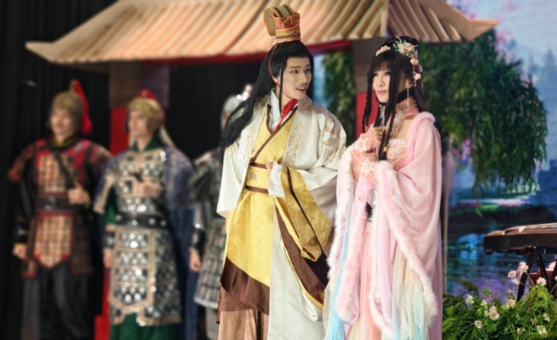 《华艺流芳之烟雨西施梦》演出震撼好评　钟洁希负伤坚持上阵　“真打真掴”演活西施传奇