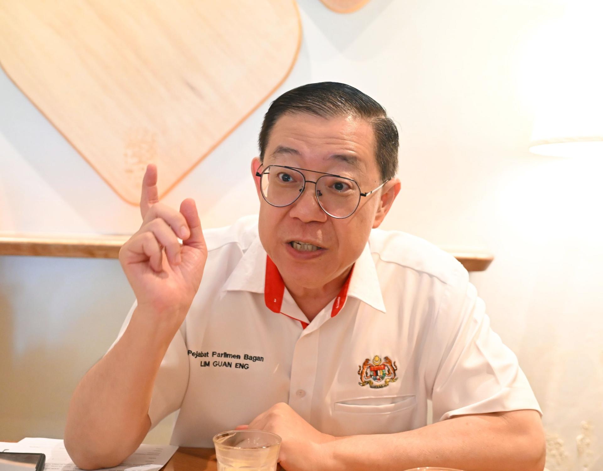 行动党峇眼国会议员林冠英。