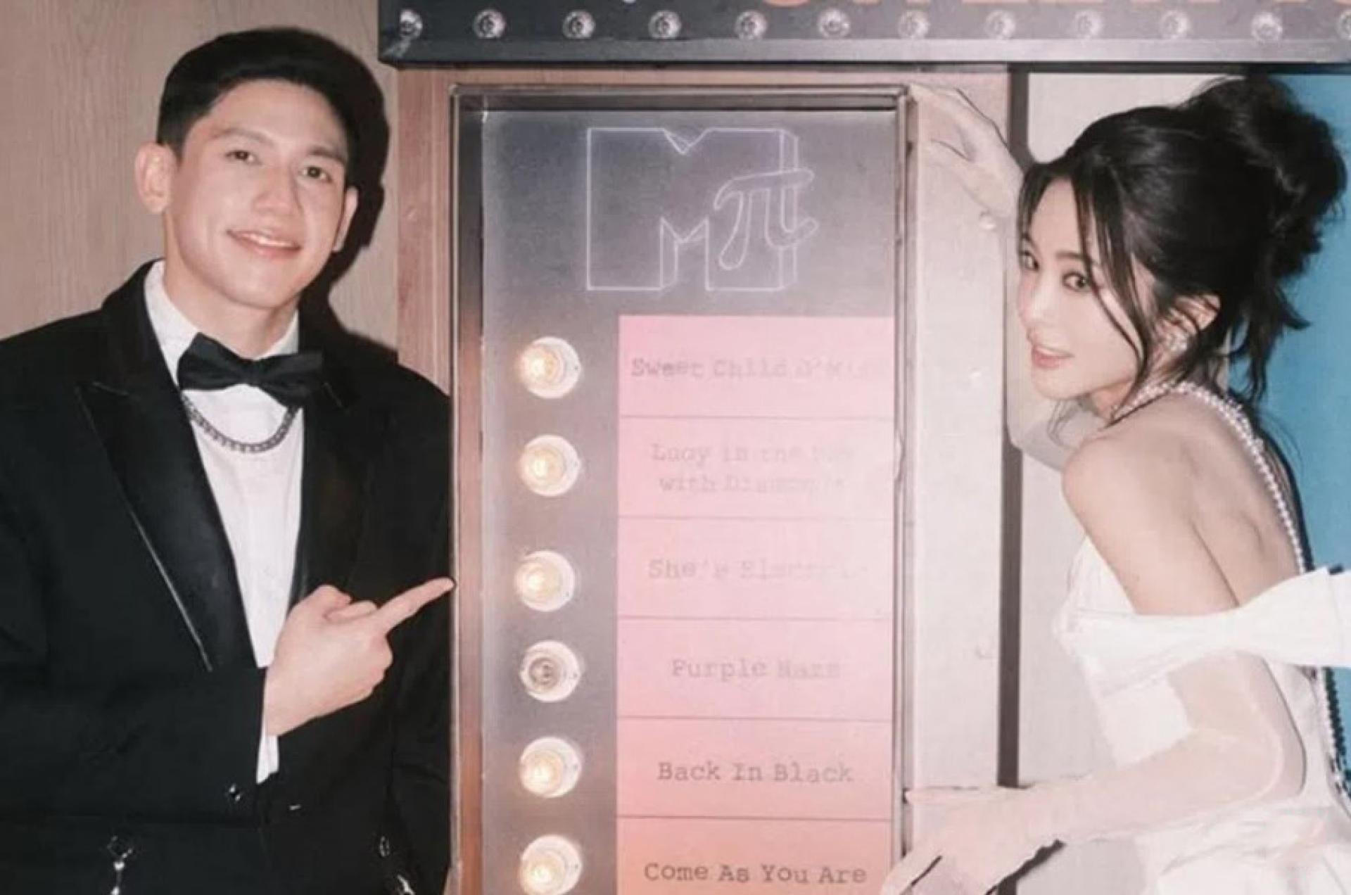 Hiso Pi（左）和Mild新婚不到一年就爆出性丑闻。